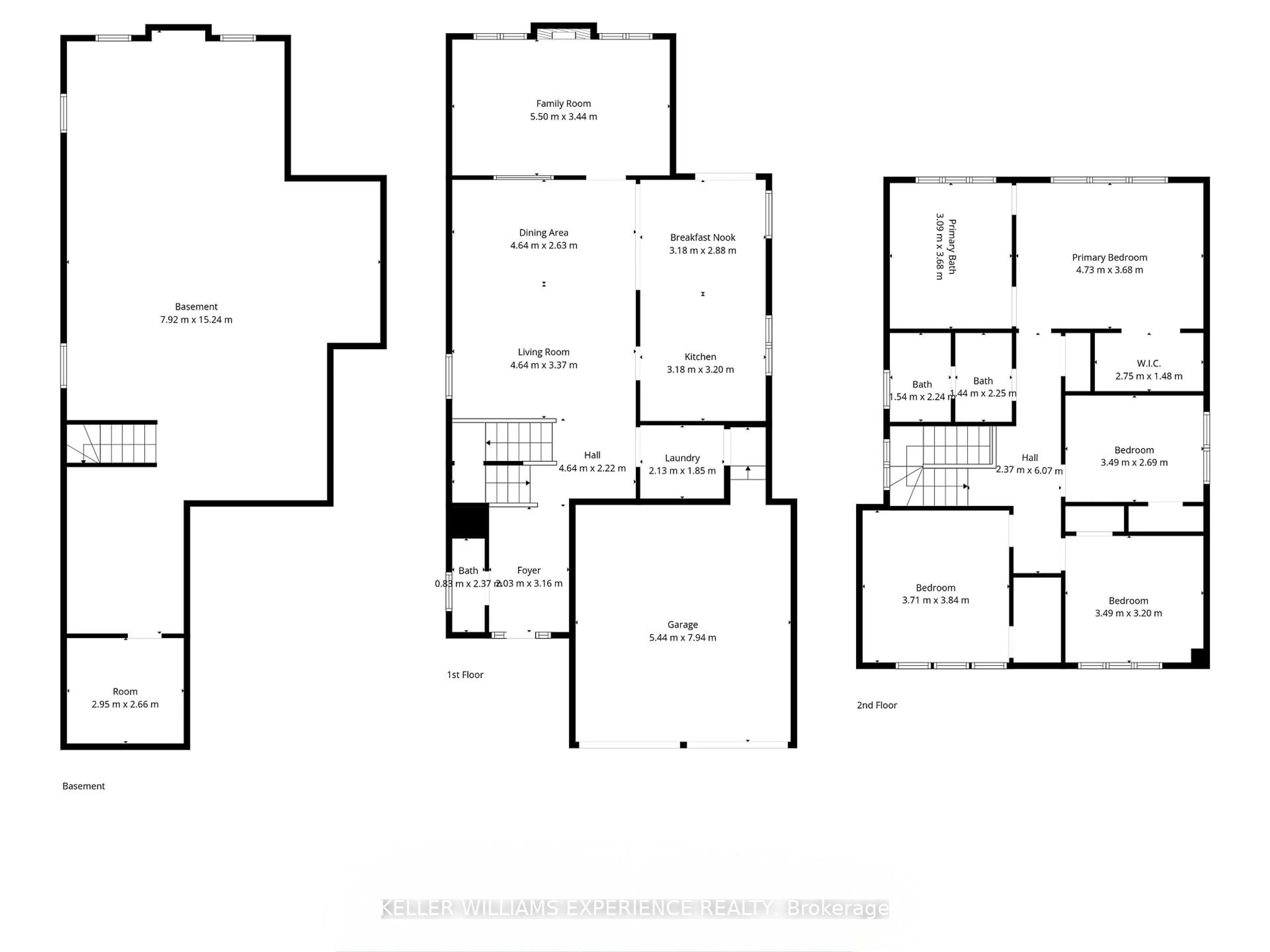 Floor plan for 229 Blue Dasher Blvd, Bradford West Gwillimbury Ontario L3Z 4H8