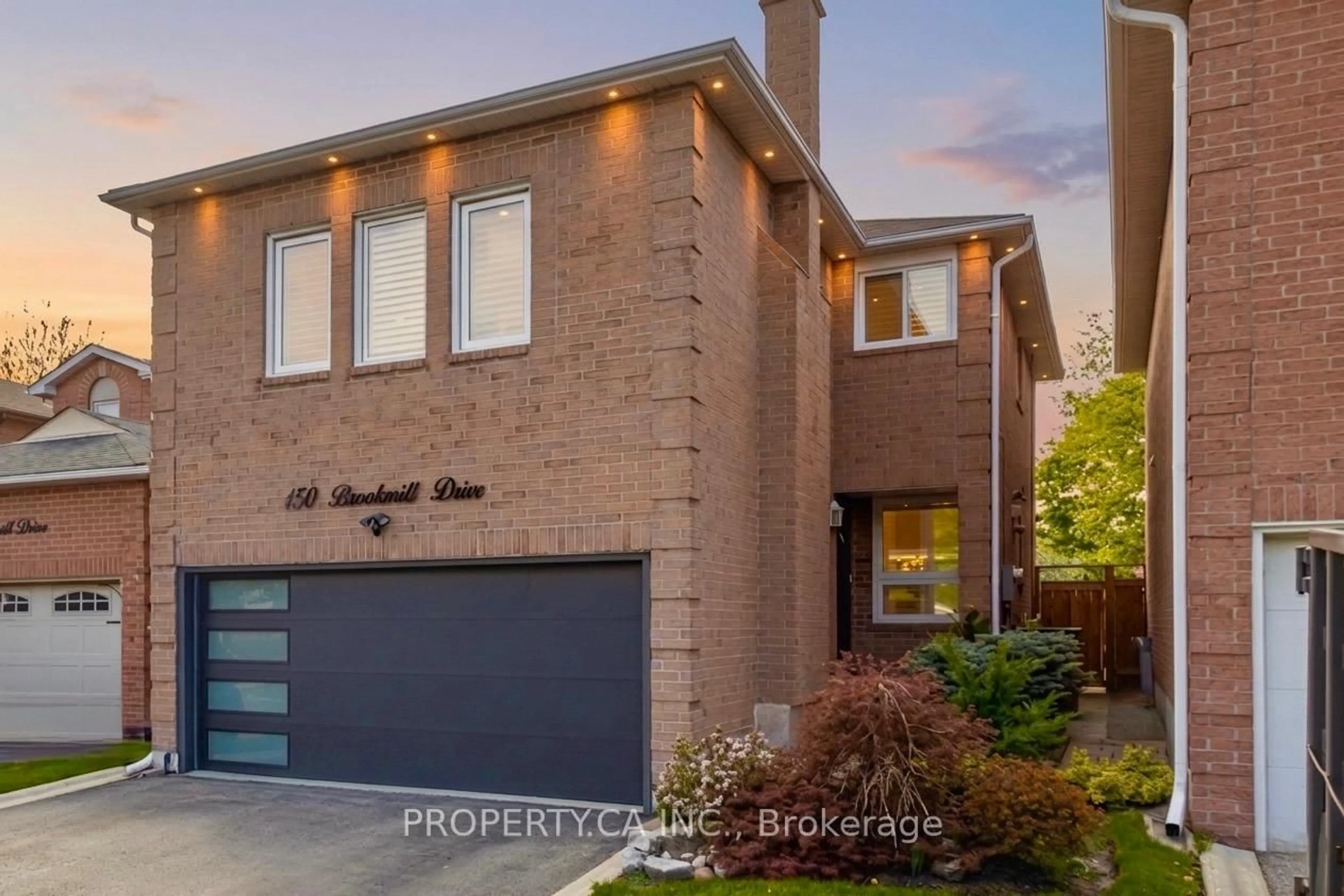 Home with brick exterior material, street for 150 Brookmill Dr, Vaughan Ontario L4J 6M2