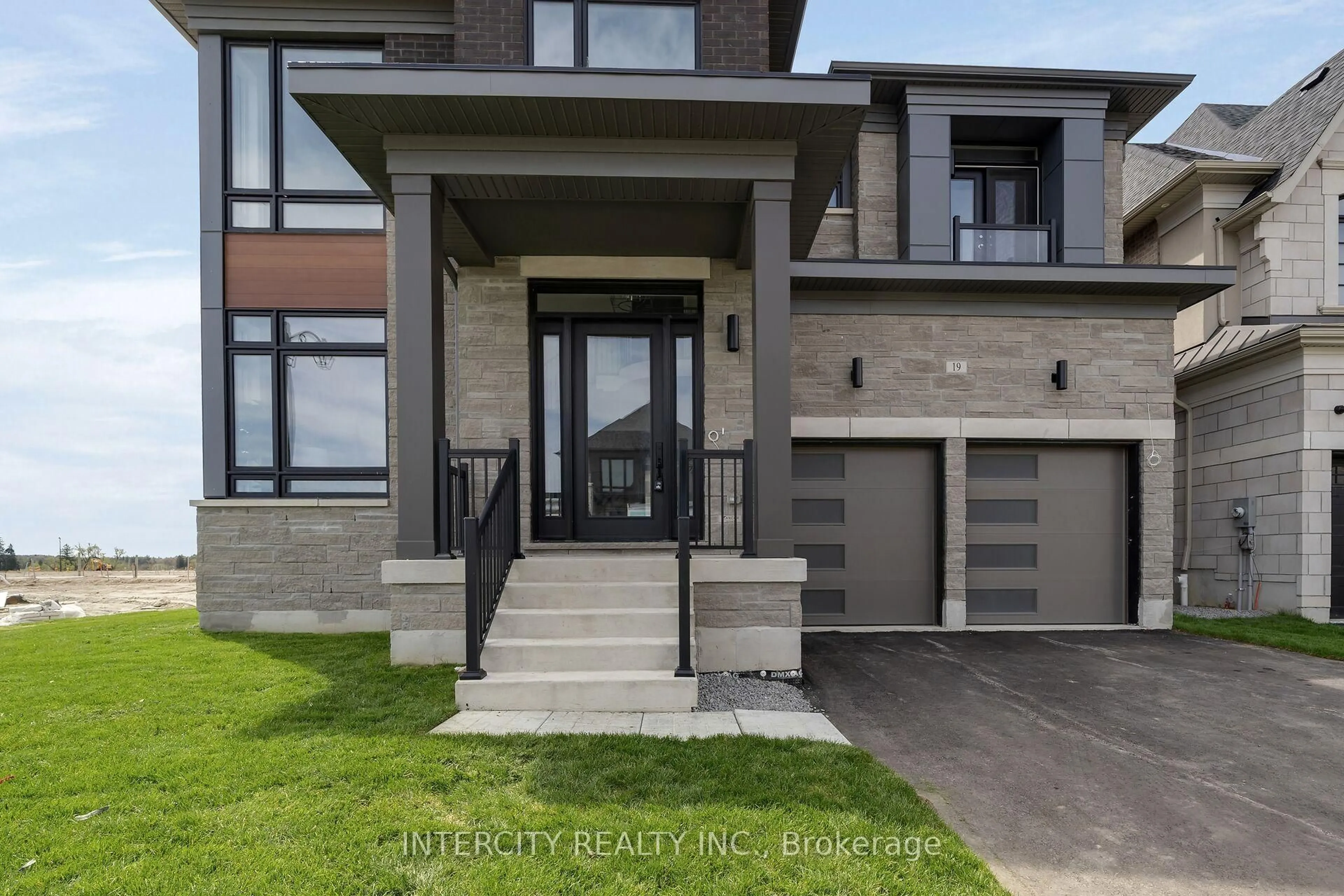 Home with brick exterior material, street for 19 Heart Lake Circ #Lot 9N, King Ontario L7B 1K5