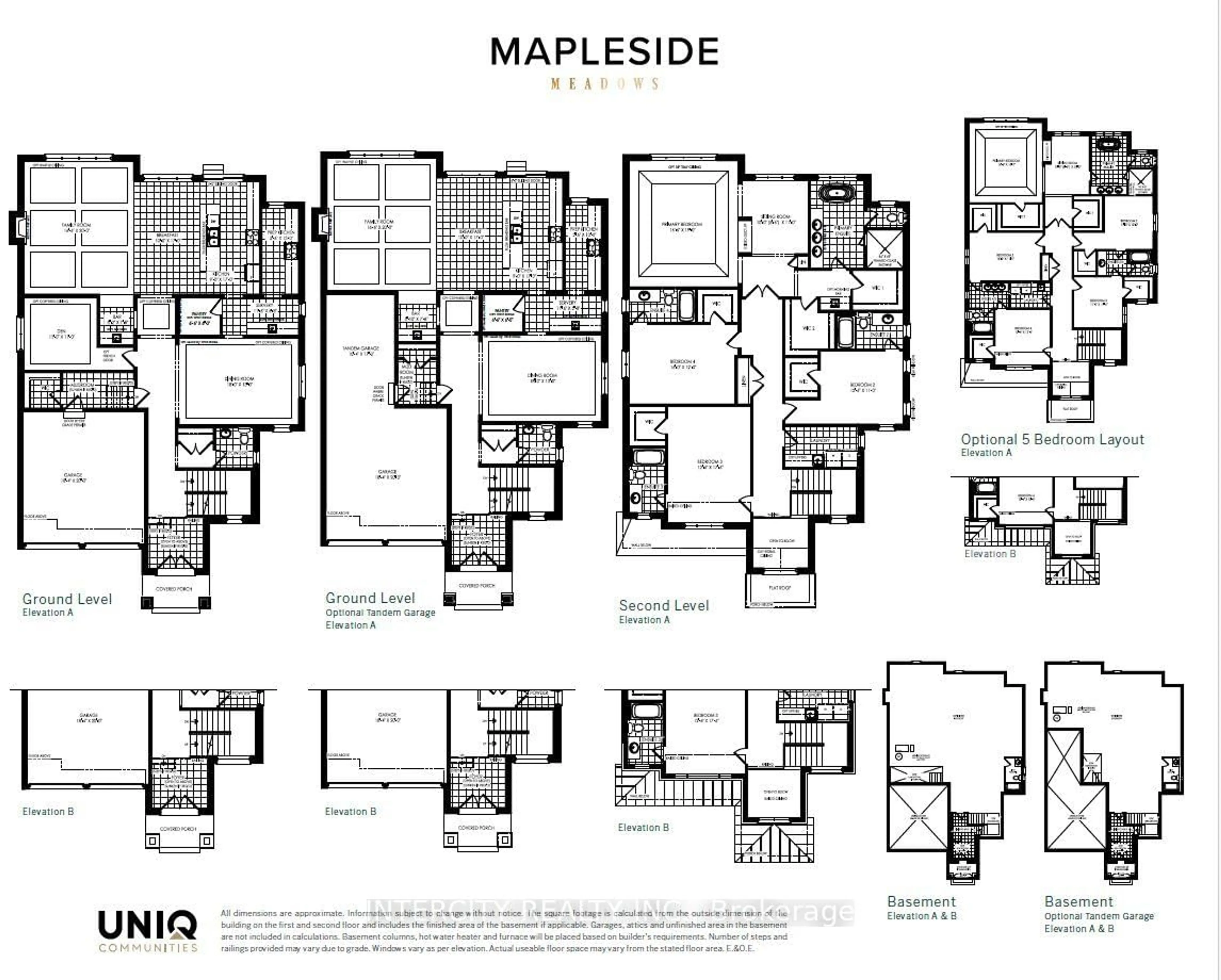 Floor plan for 45 Caddie Cres, Vaughan Ontario X0X 0X0