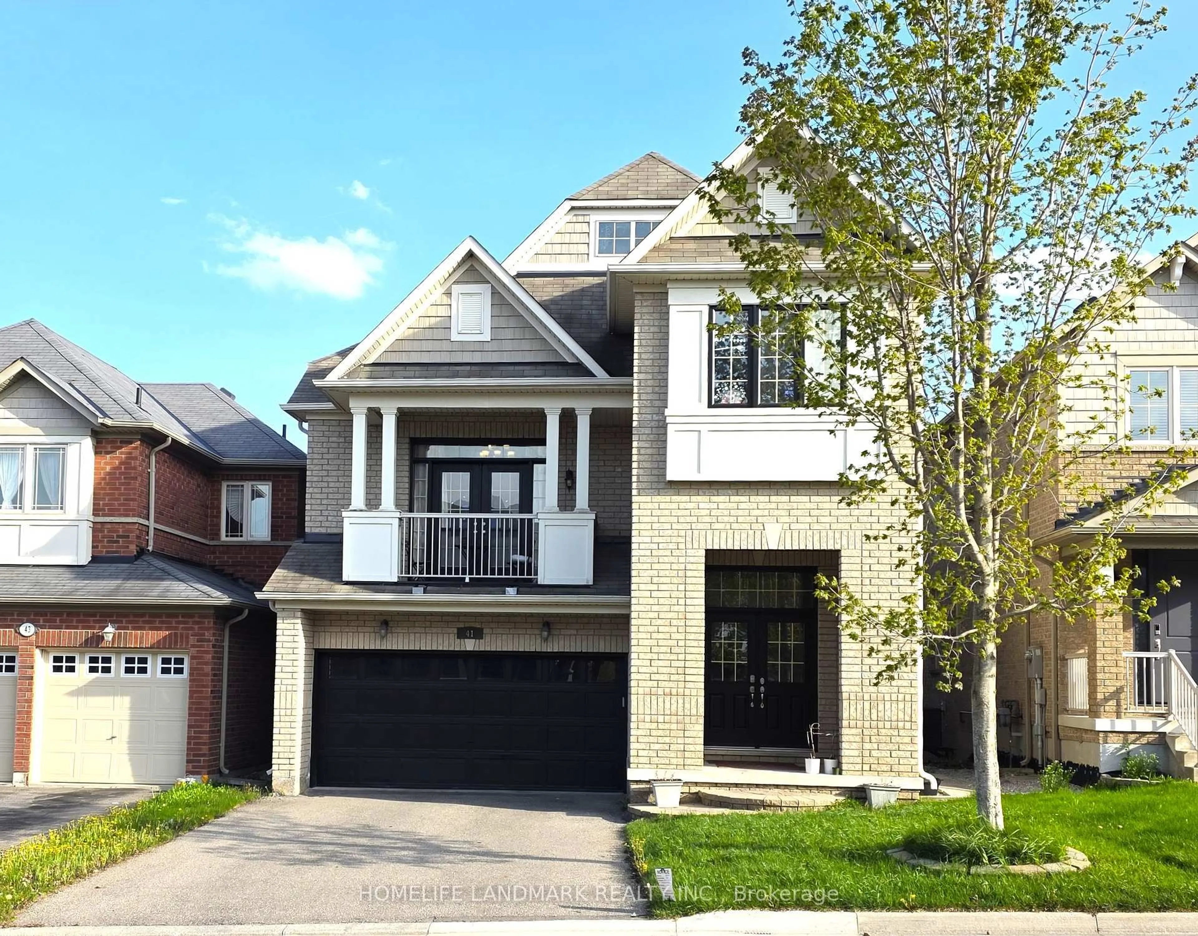 Home with brick exterior material, street for 41 Mansard Dr, Richmond Hill Ontario L4E 0L7