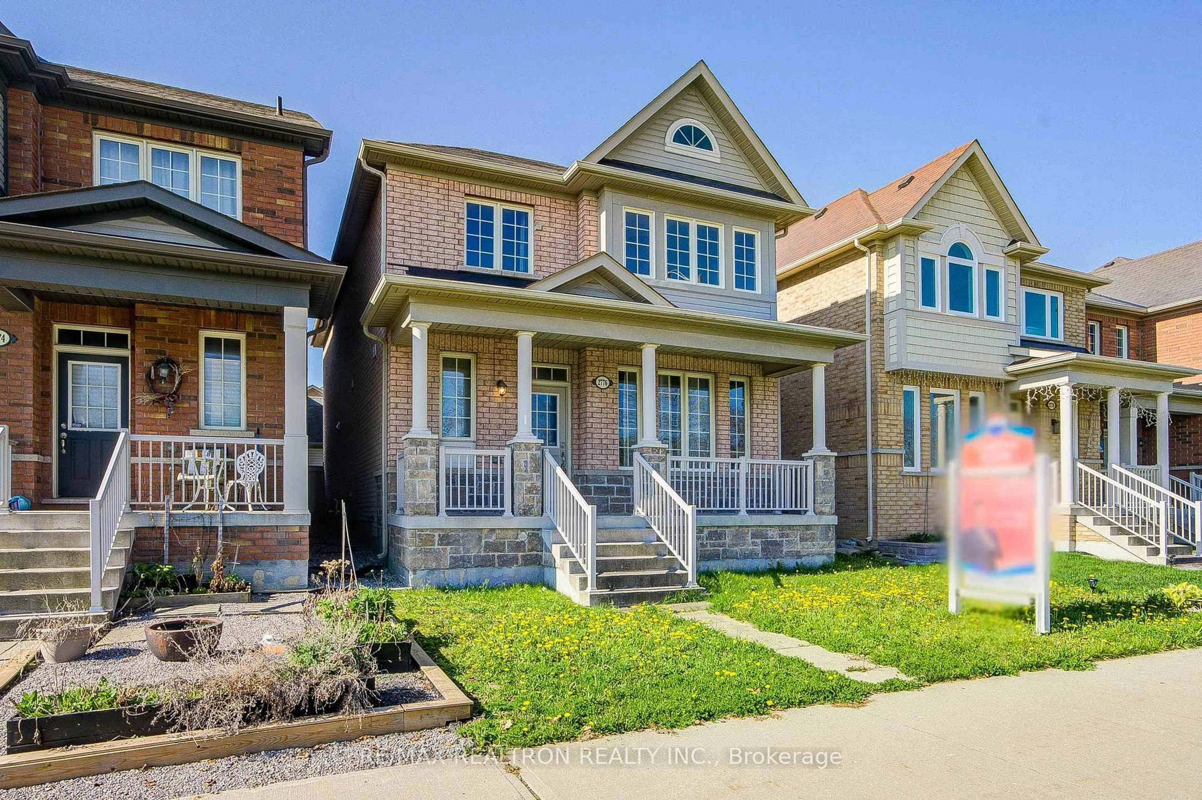 Home with brick exterior material, street for 2776 Donald Cousens Pkwy, Markham Ontario L6B 1J5