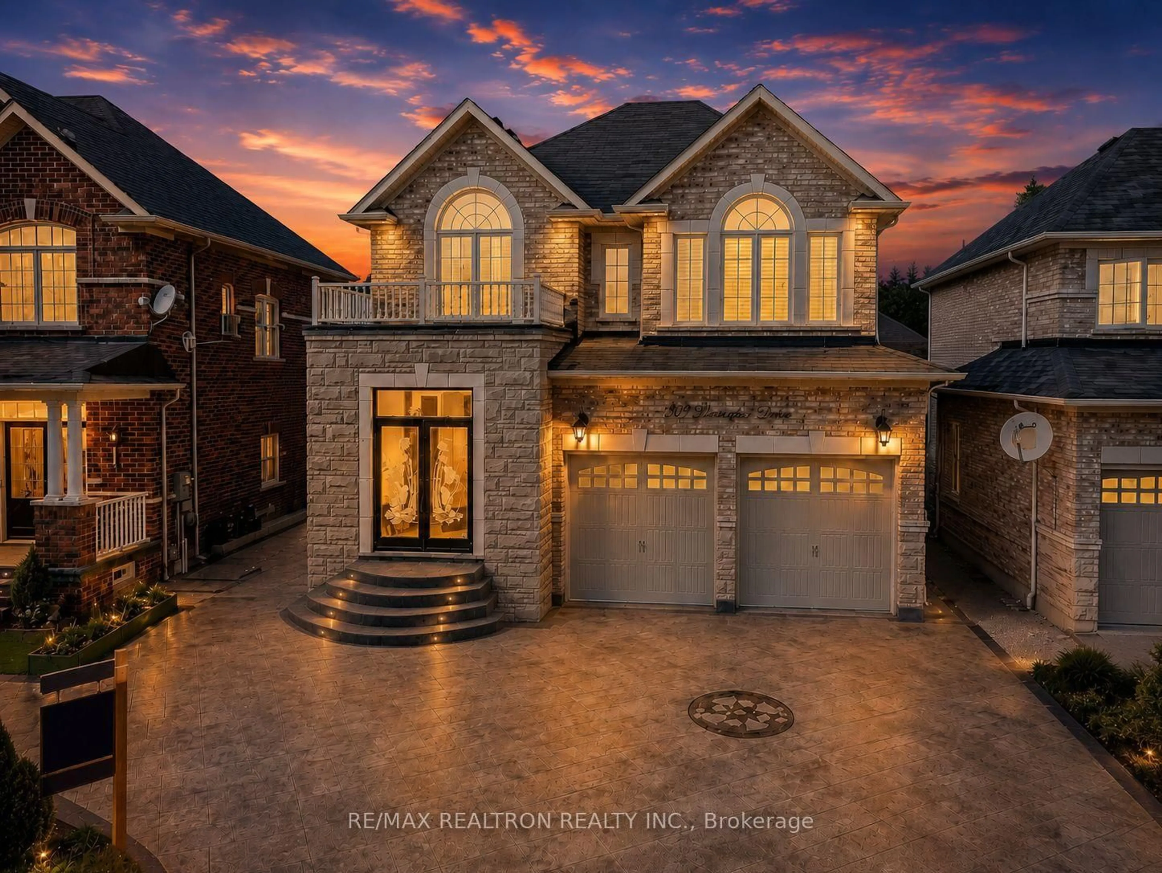 Home with brick exterior material, street for 361 Lauderdale Dr, Vaughan Ontario L6A 4K9