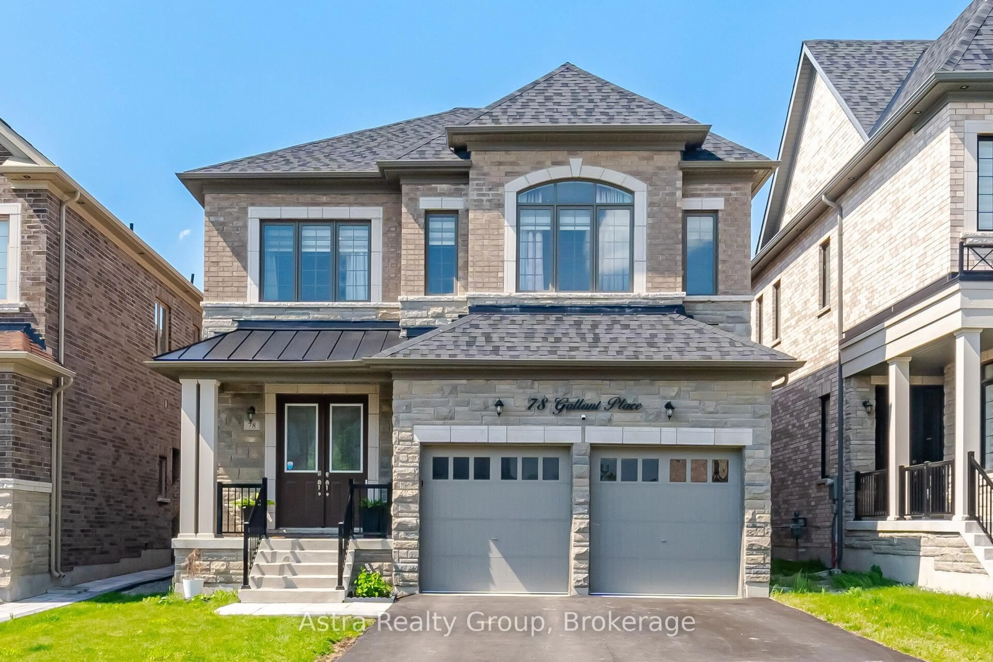 Home with brick exterior material, street for 78 Gallant Pl, Vaughan Ontario L4H 3W7
