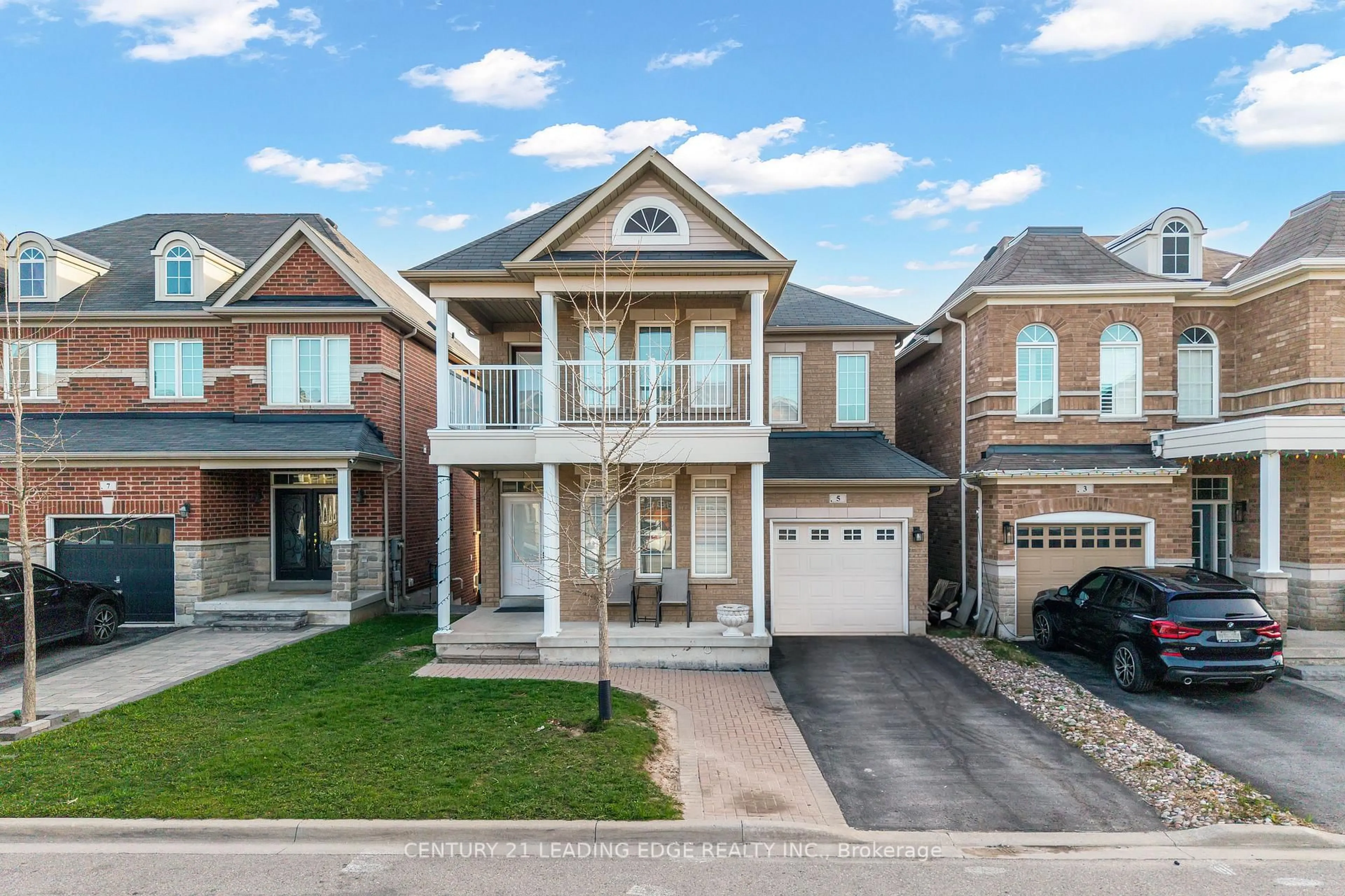 Home with brick exterior material, street for 5 Gooseman Cres, Markham Ontario L6B 0S6