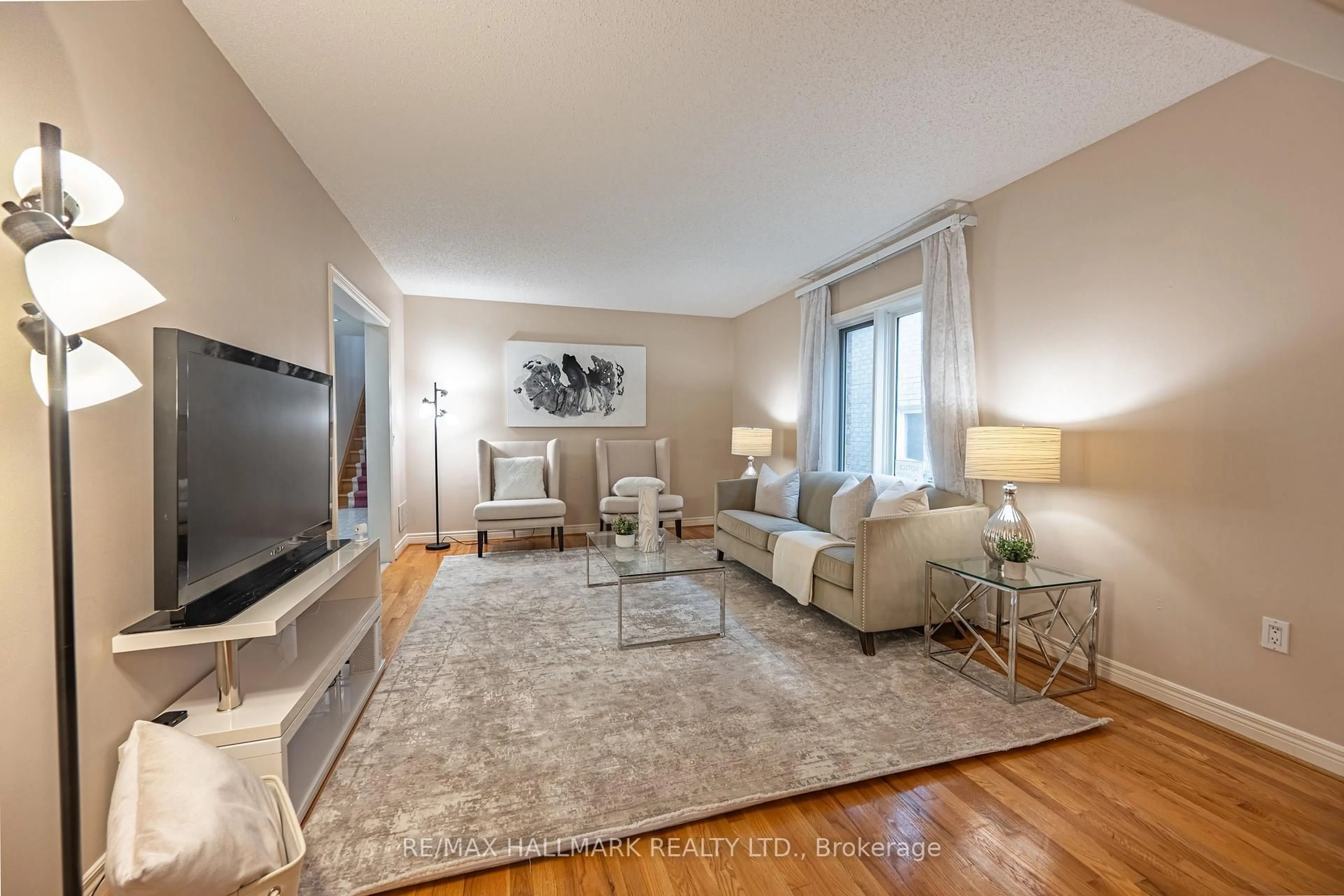 Living room with furniture, unknown for 93 Tillie Sq, Markham Ontario L3S 3R8