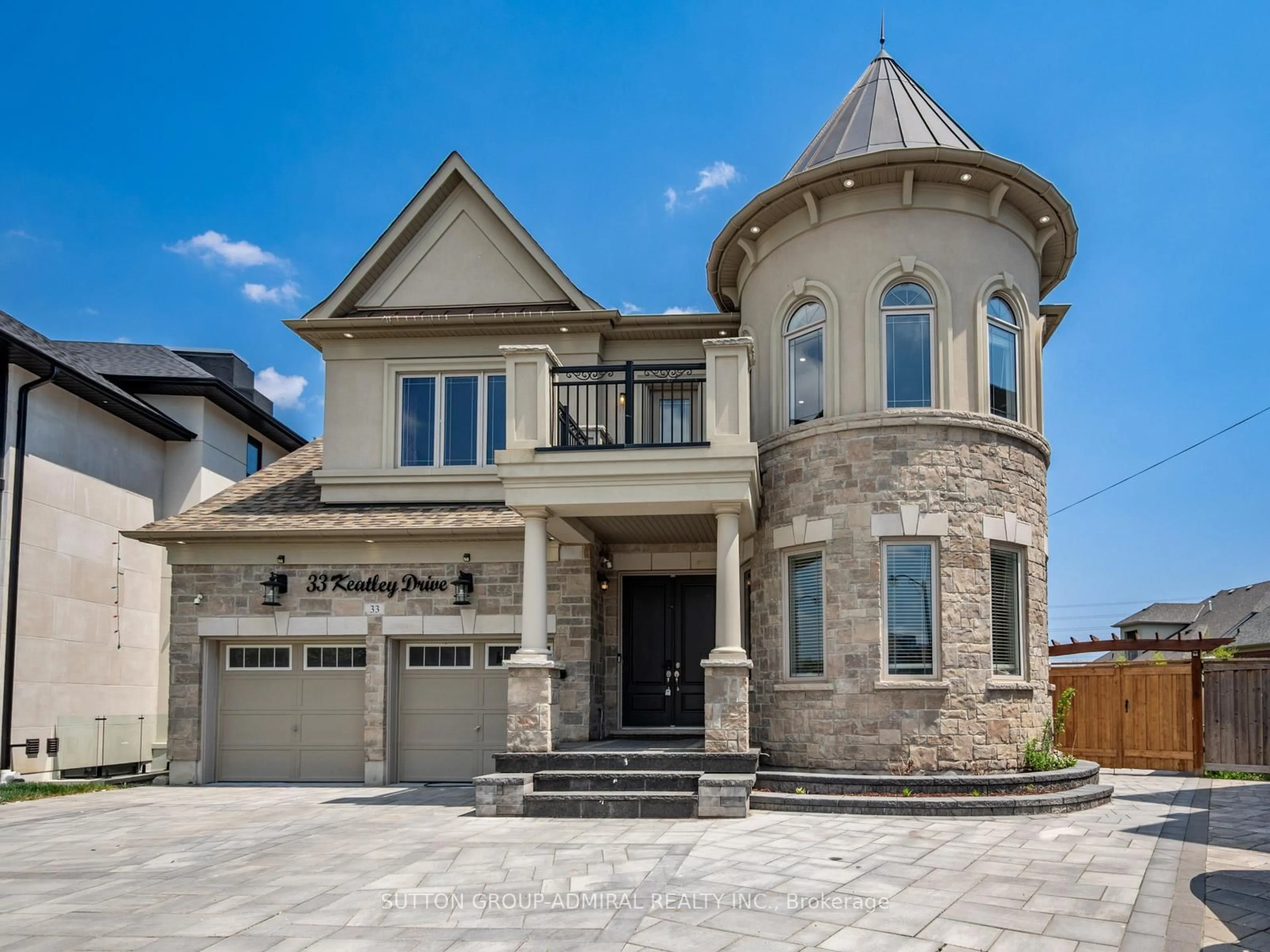 Home with brick exterior material, street for 33 Keatley Dr, Vaughan Ontario L6A 4Y3
