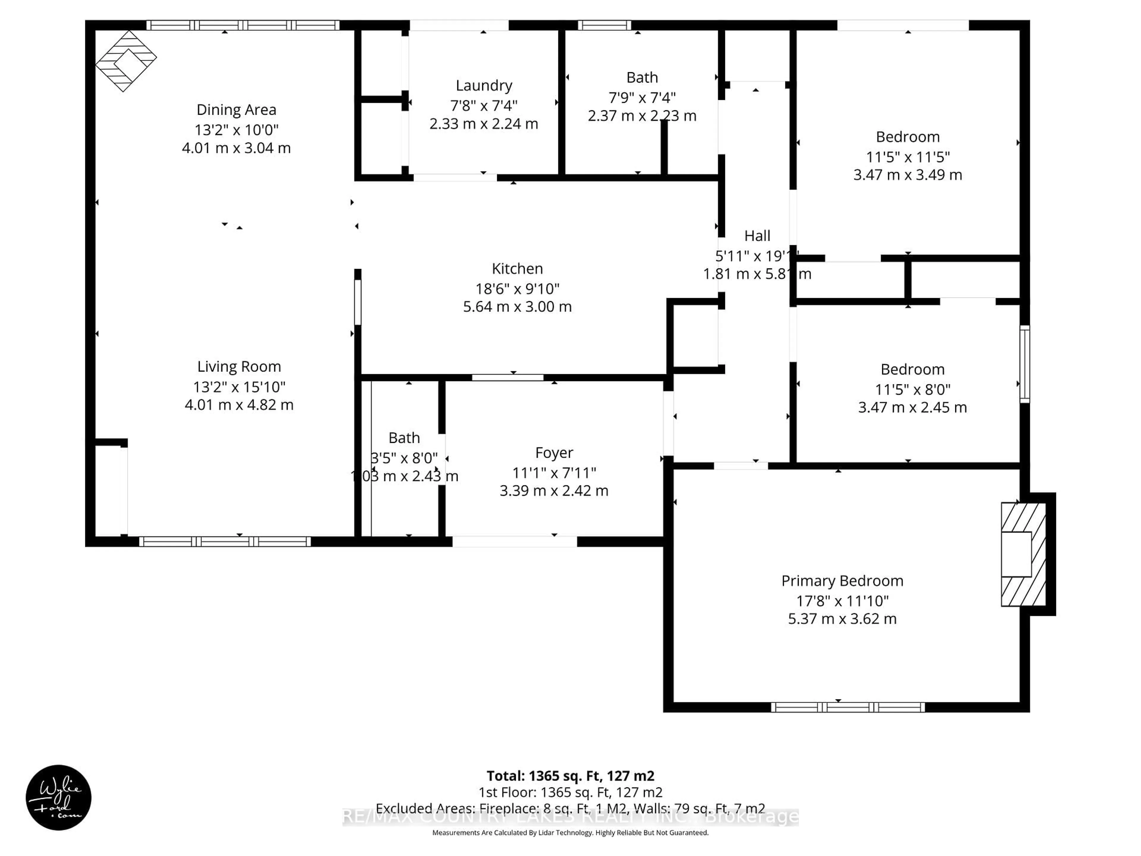 Floor plan for 653 Simcoe St, Brock Ontario L0K 1A0