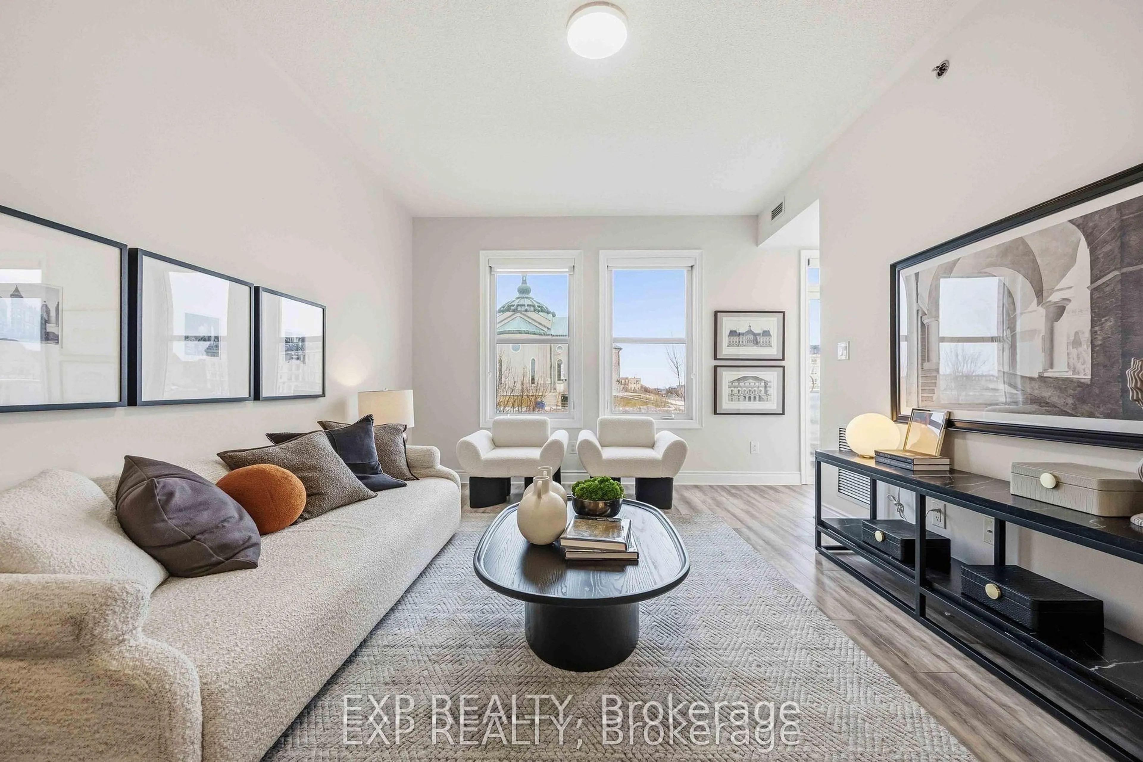 Living room with furniture, unknown for 28 Prince Regent St #211, Markham Ontario L6C 0V5