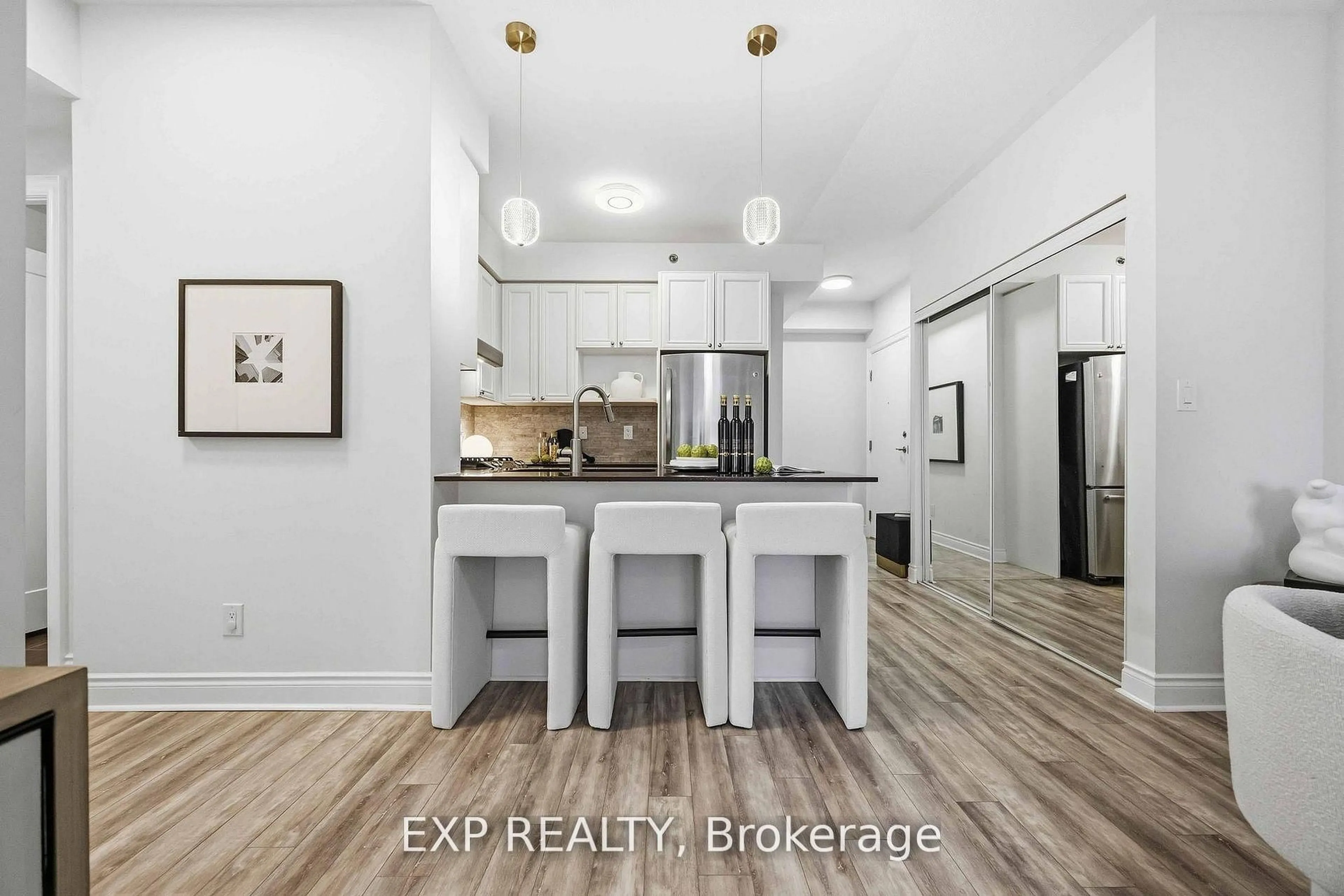 Open concept kitchen, unknown for 28 Prince Regent St #211, Markham Ontario L6C 0V5