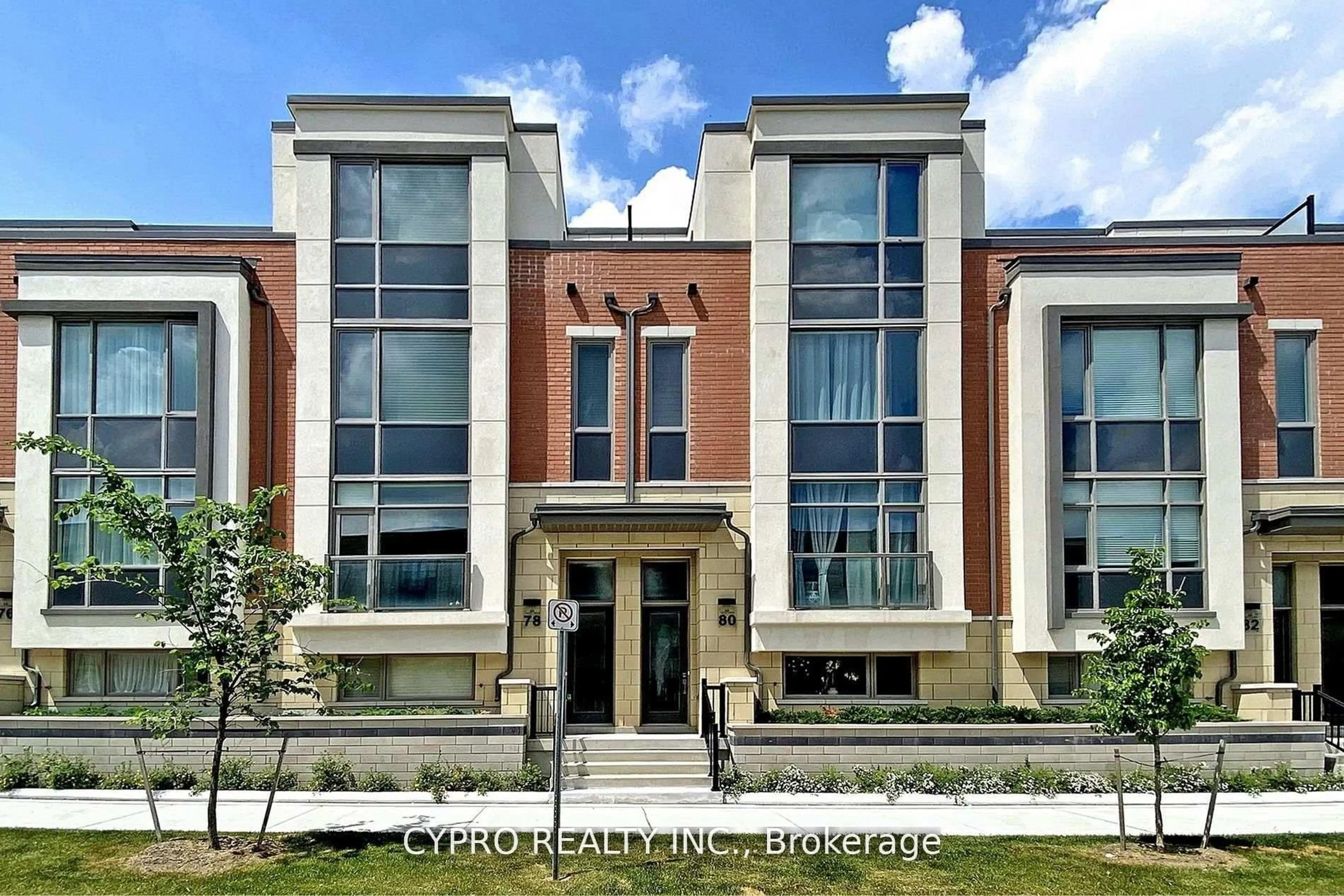 Home with brick exterior material, building for 78 William Saville St, Markham Ontario L3R 9S3