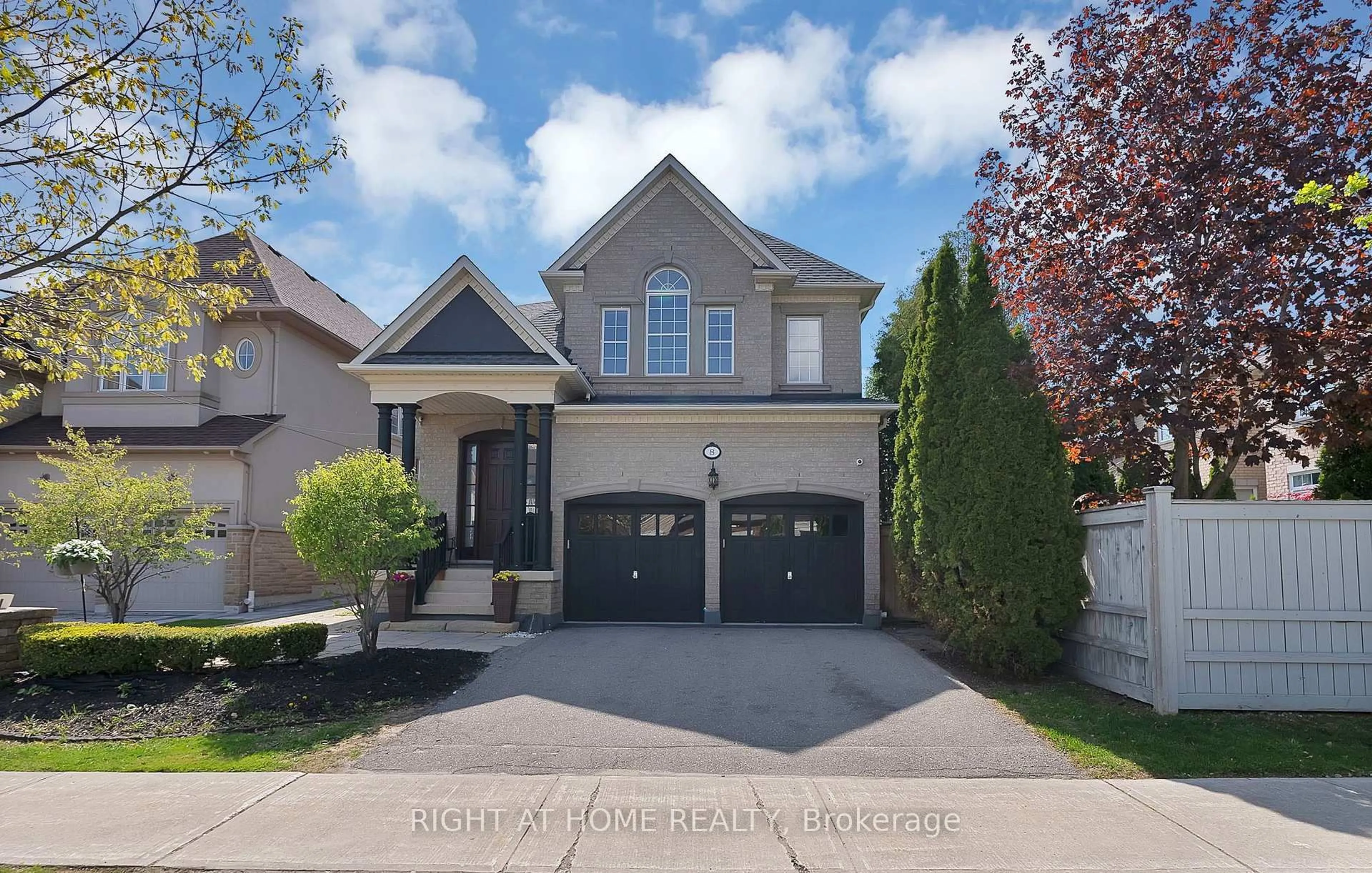 Home with brick exterior material, street for 8 Yemina Gate, Vaughan Ontario L6A 0G9