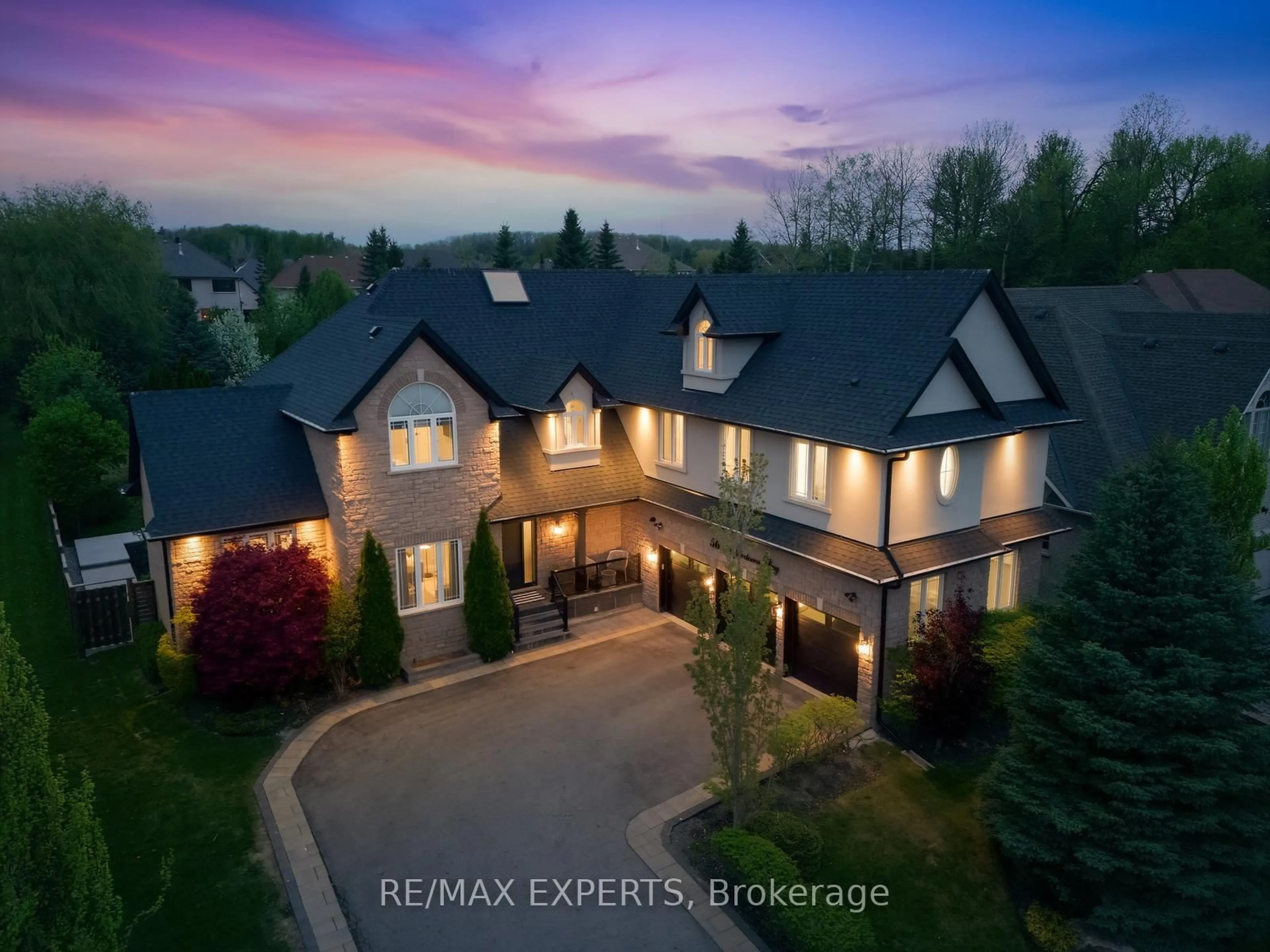 A pic from outside/outdoor area/front of a property/back of a property/a pic from drone, unknown for 56 Mapledown Way, Vaughan Ontario L6A 4A8