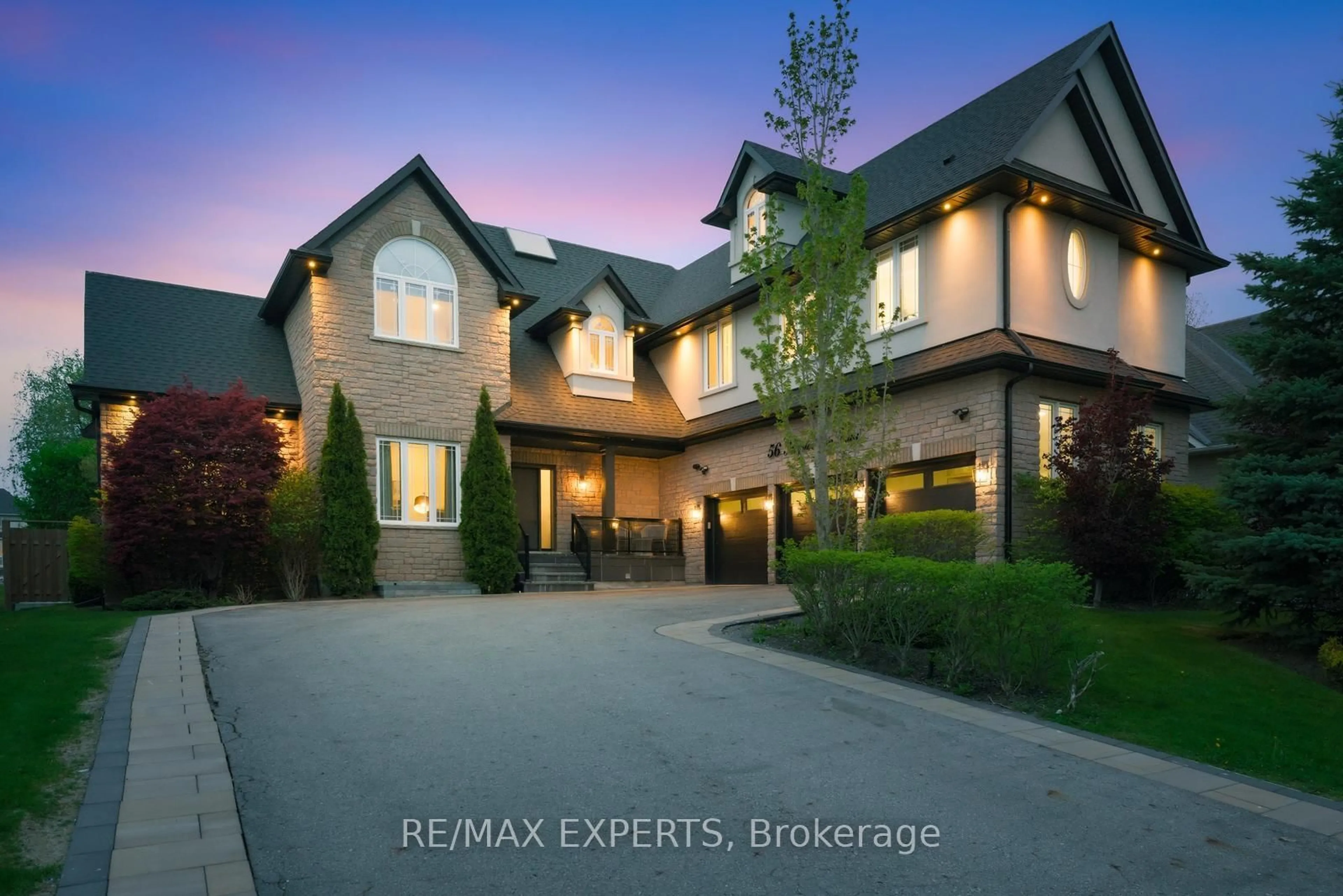 Home with brick exterior material, street for 56 Mapledown Way, Vaughan Ontario L6A 4A8
