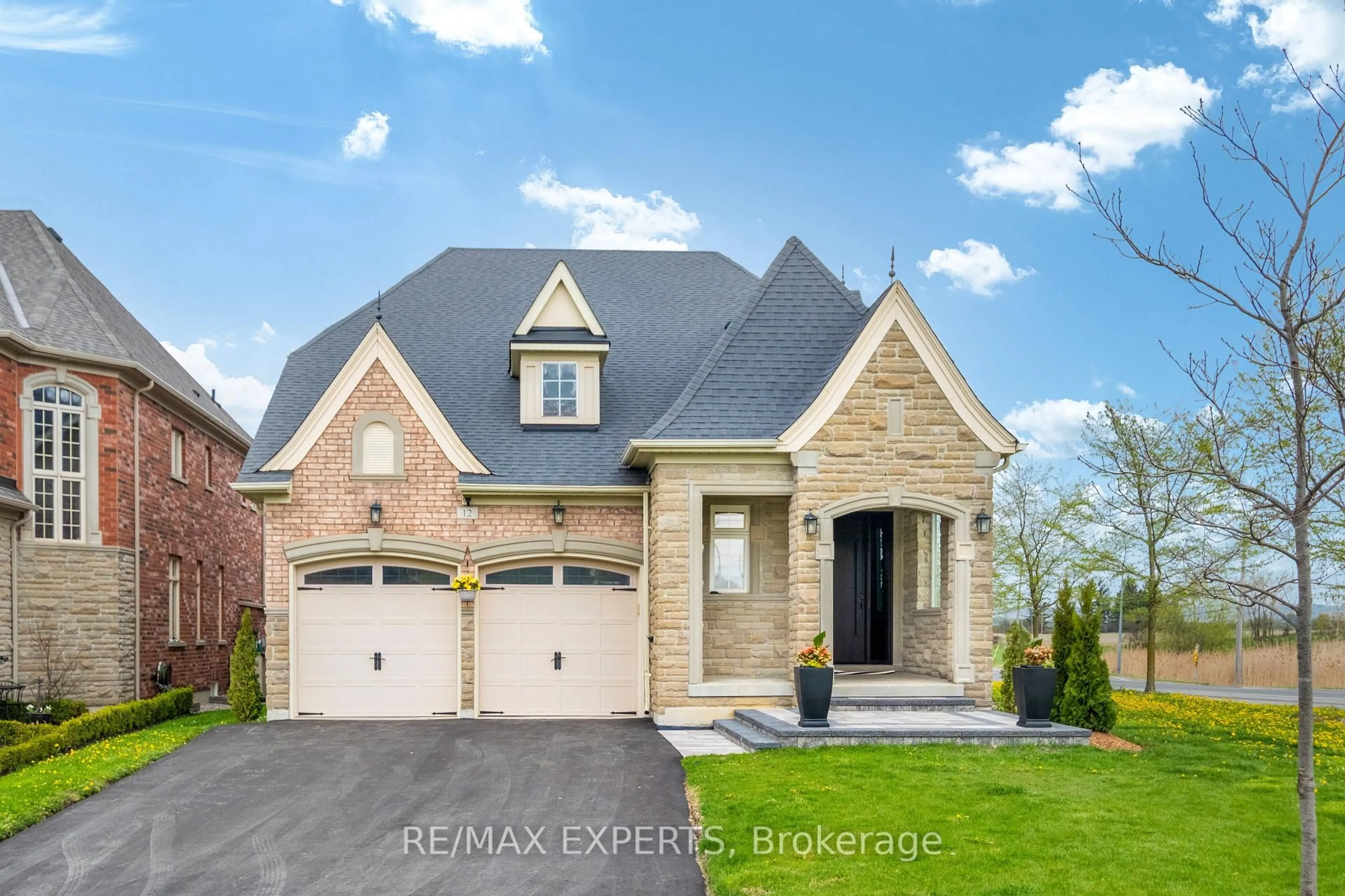 Home with brick exterior material, street for 12 Valley Point Cres, King Ontario L7B 0B7