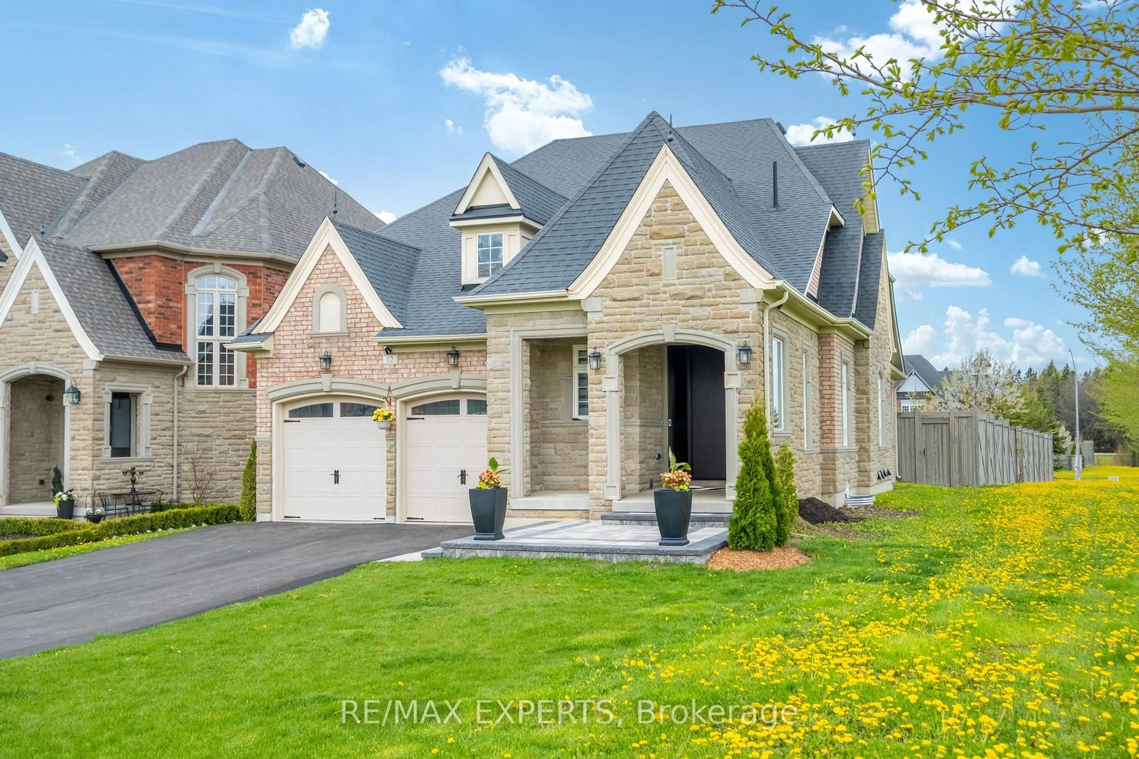 Home with brick exterior material, street for 12 Valley Point Cres, King Ontario L7B 0B7