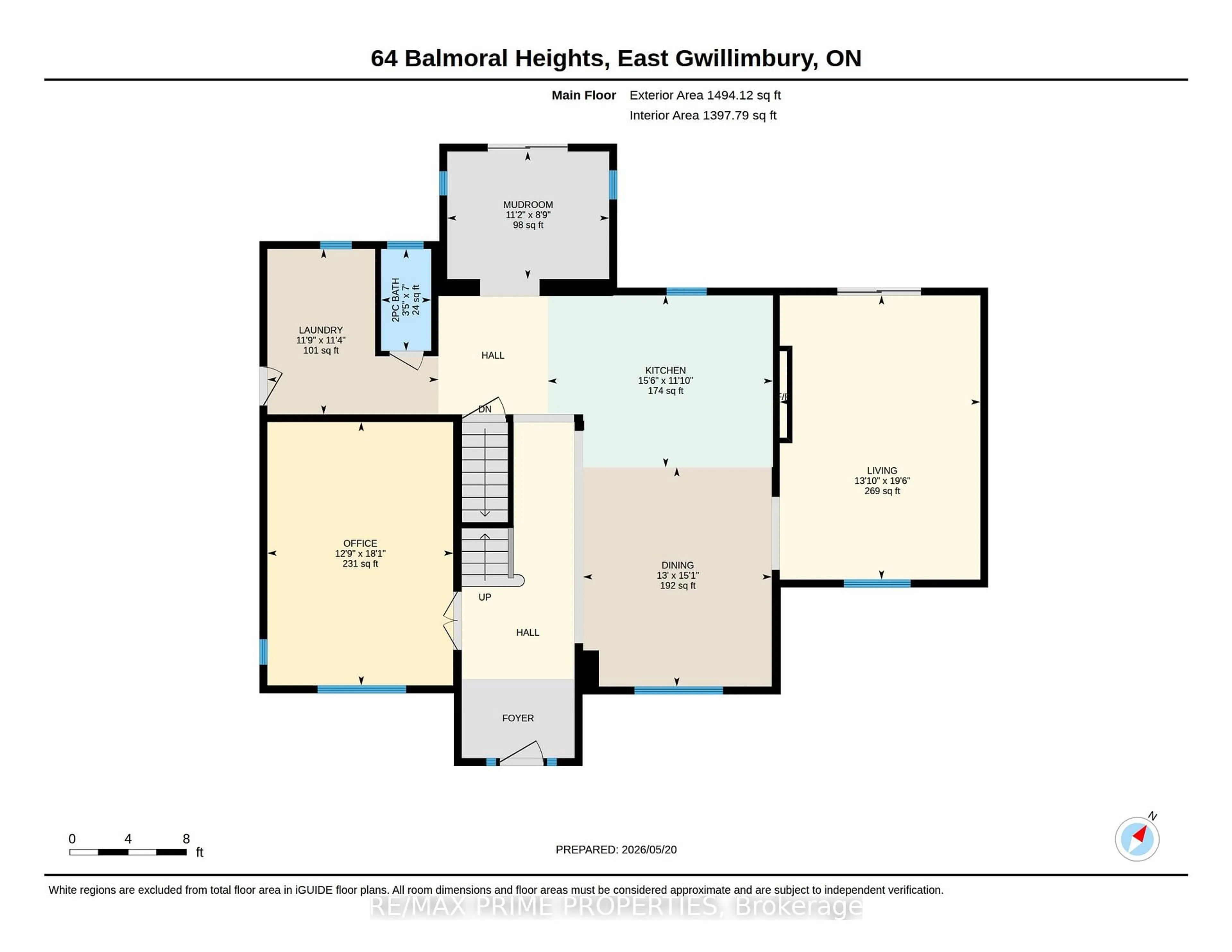 Floor plan for 64 Balmoral Hts, East Gwillimbury Ontario L0G 1R0