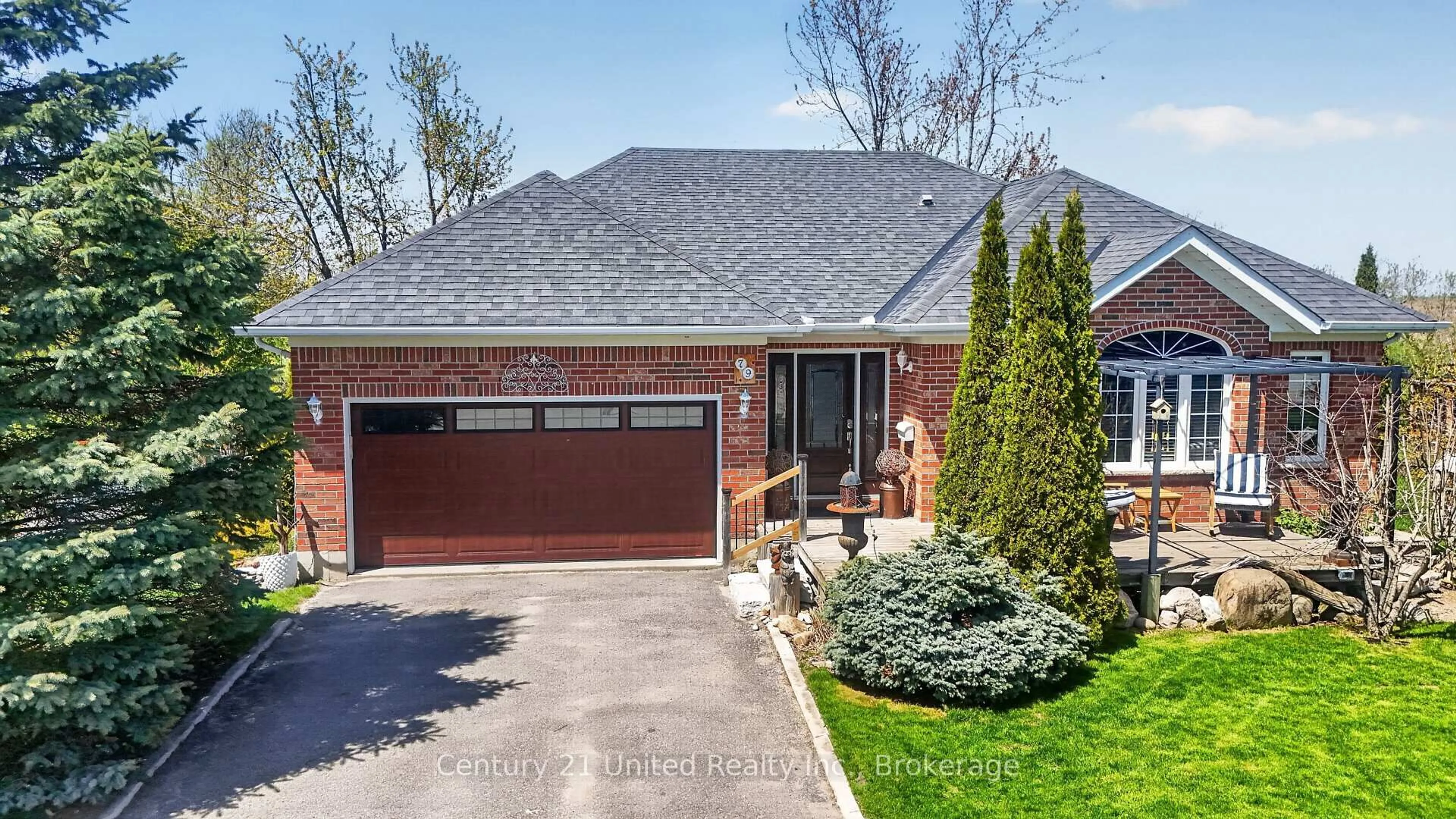 Home with brick exterior material, street for 79 Riverlea Rd, Brock Ontario L0E 1E0