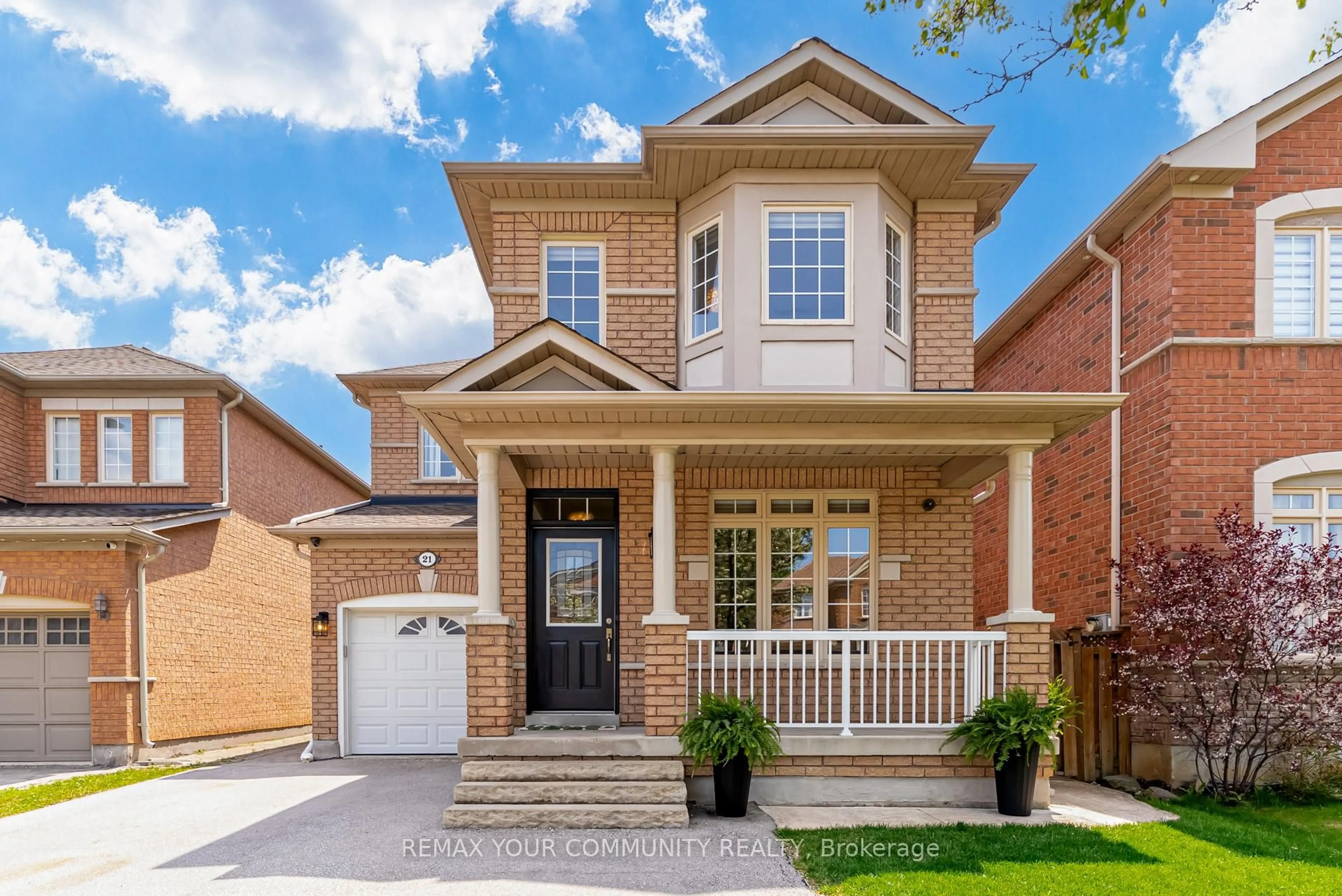 Home with brick exterior material, street for 21 Amparo Dr, Vaughan Ontario L4H 2L3