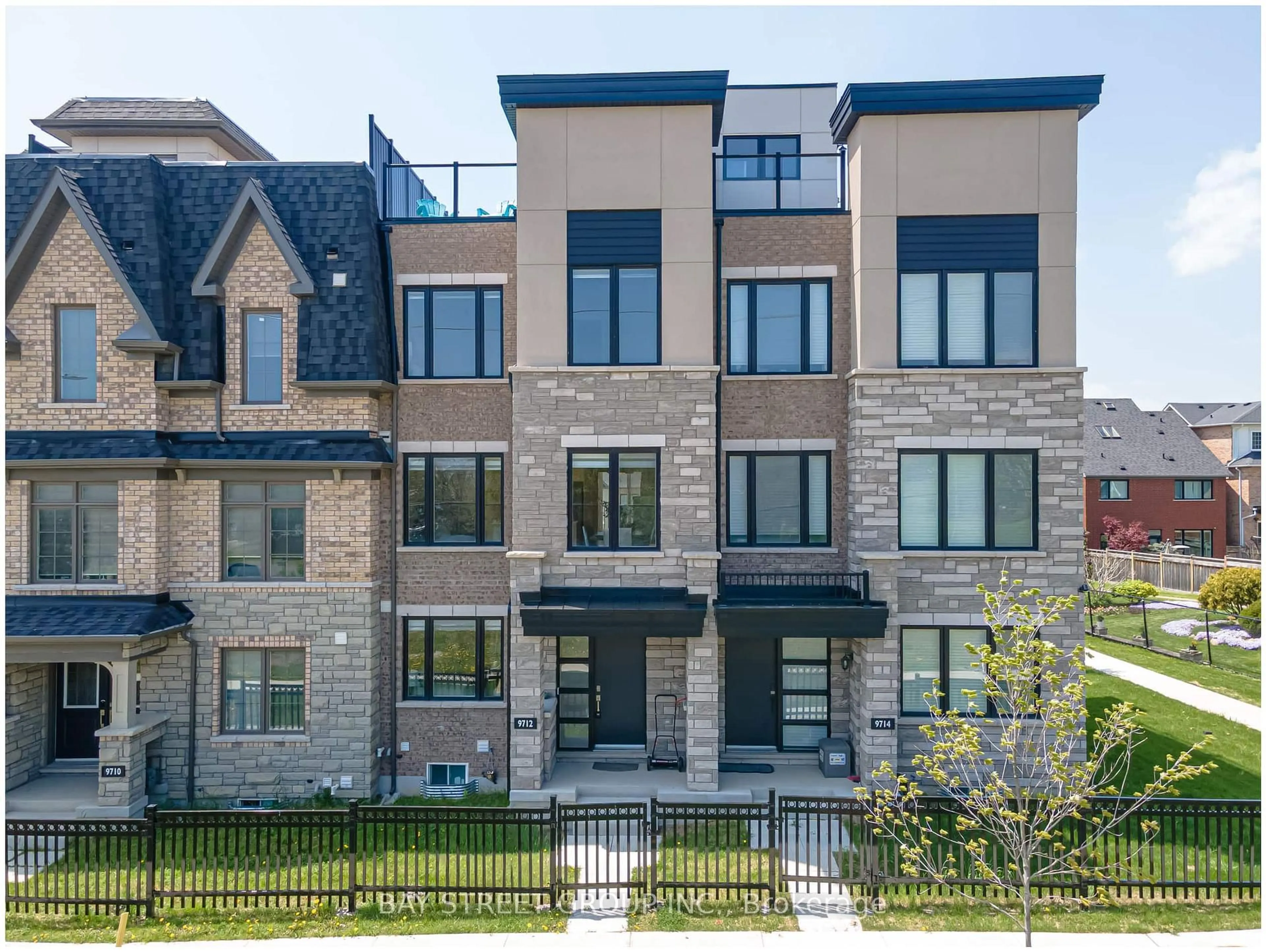 Home with brick exterior material, street for 9712 KENNEDY Rd, Markham Ontario L6C 3J8