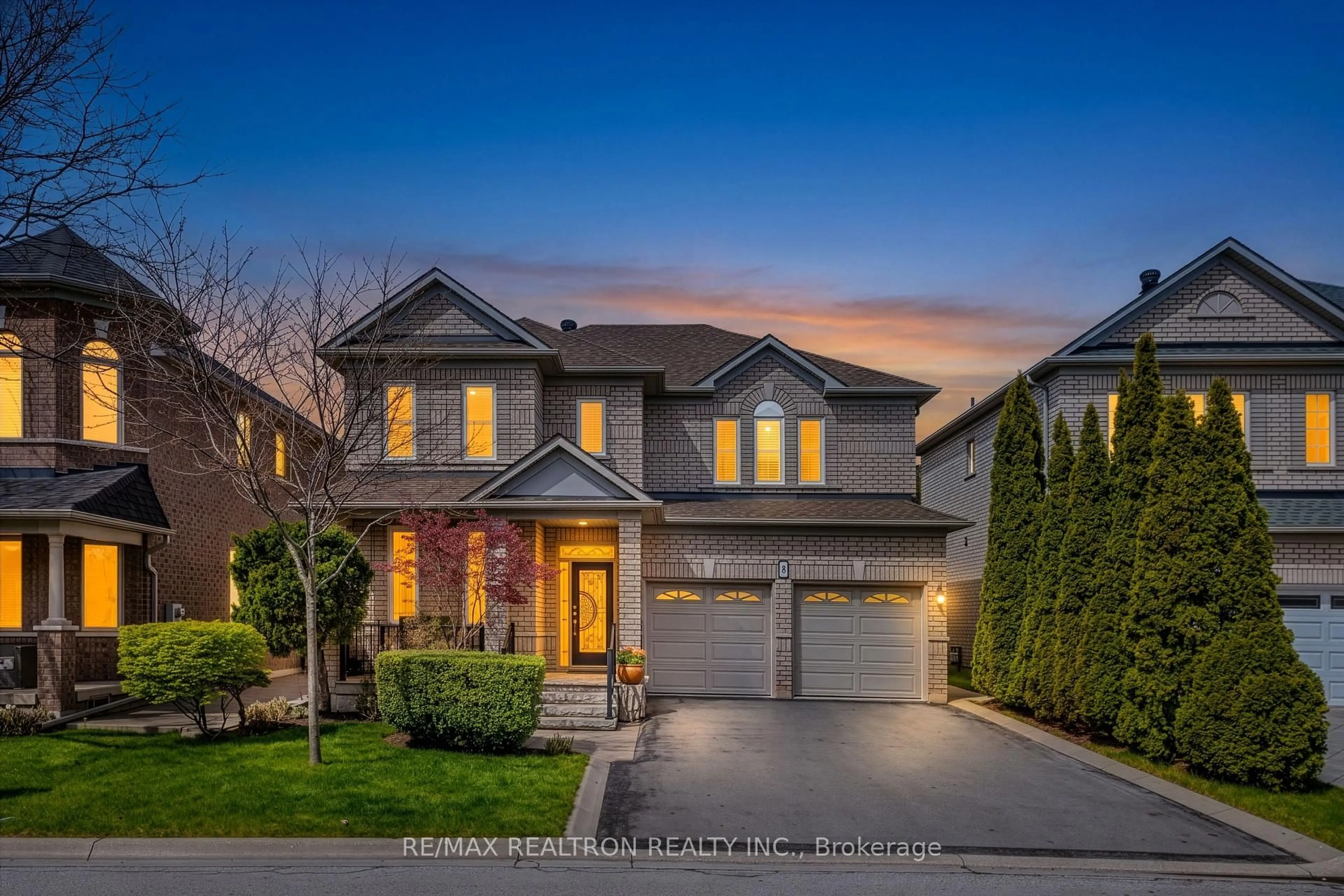 Home with brick exterior material, street for 8 Forecastle Rd, Vaughan Ontario L4K 5J3