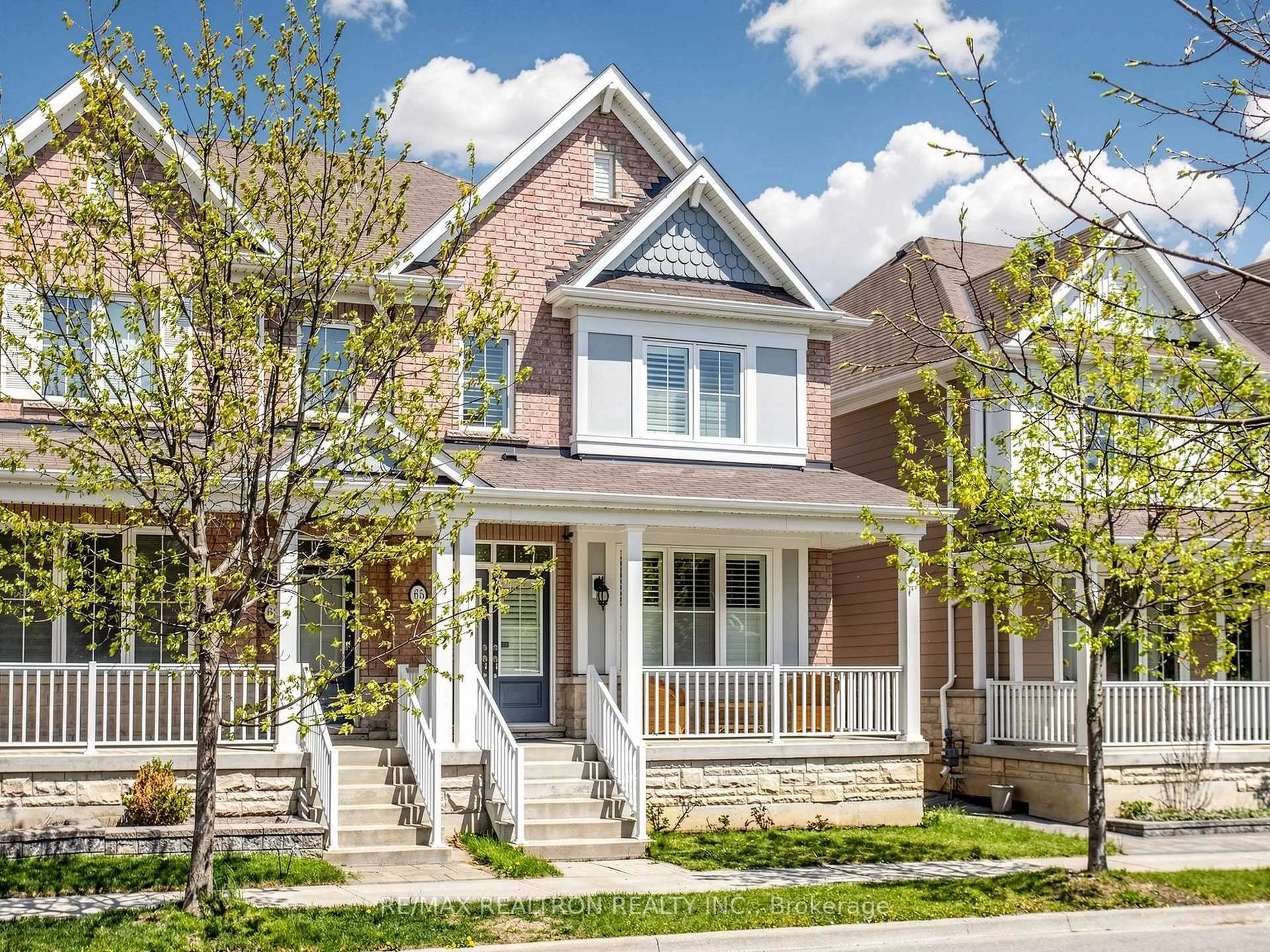 Home with brick exterior material, street for 65 Black Creek Dr, Markham Ontario L6B 0Y4