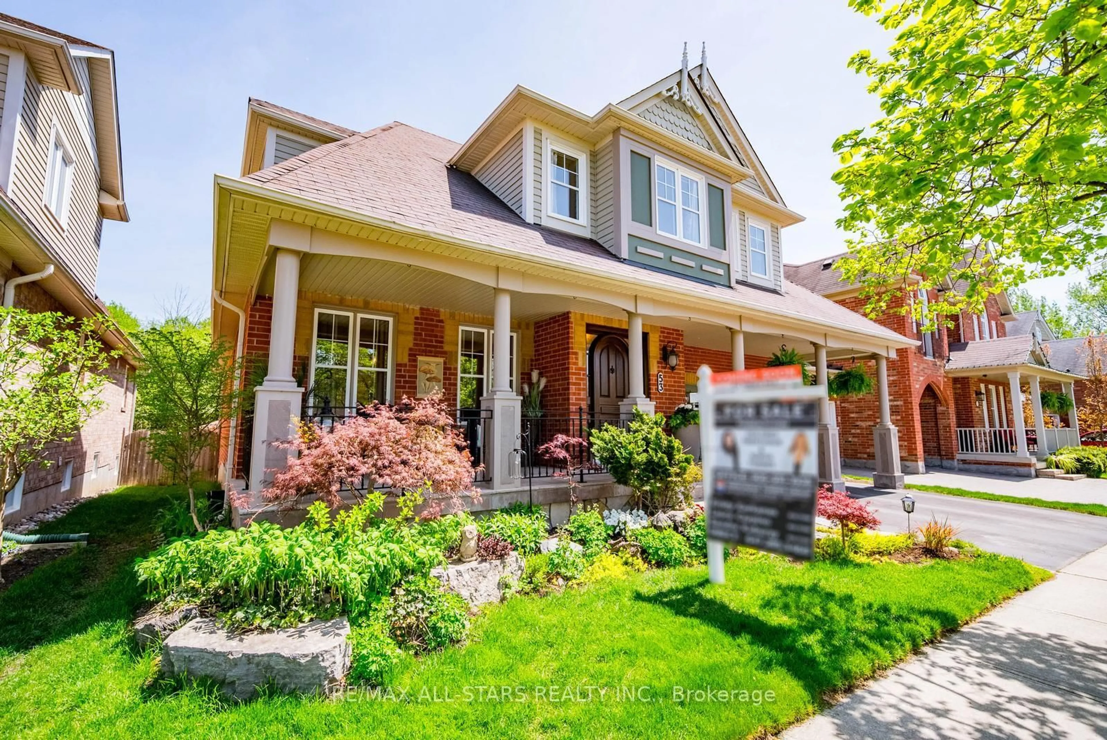 Home with brick exterior material, street for 53 Grice Circ, Whitchurch-Stouffville Ontario L4A 0V7