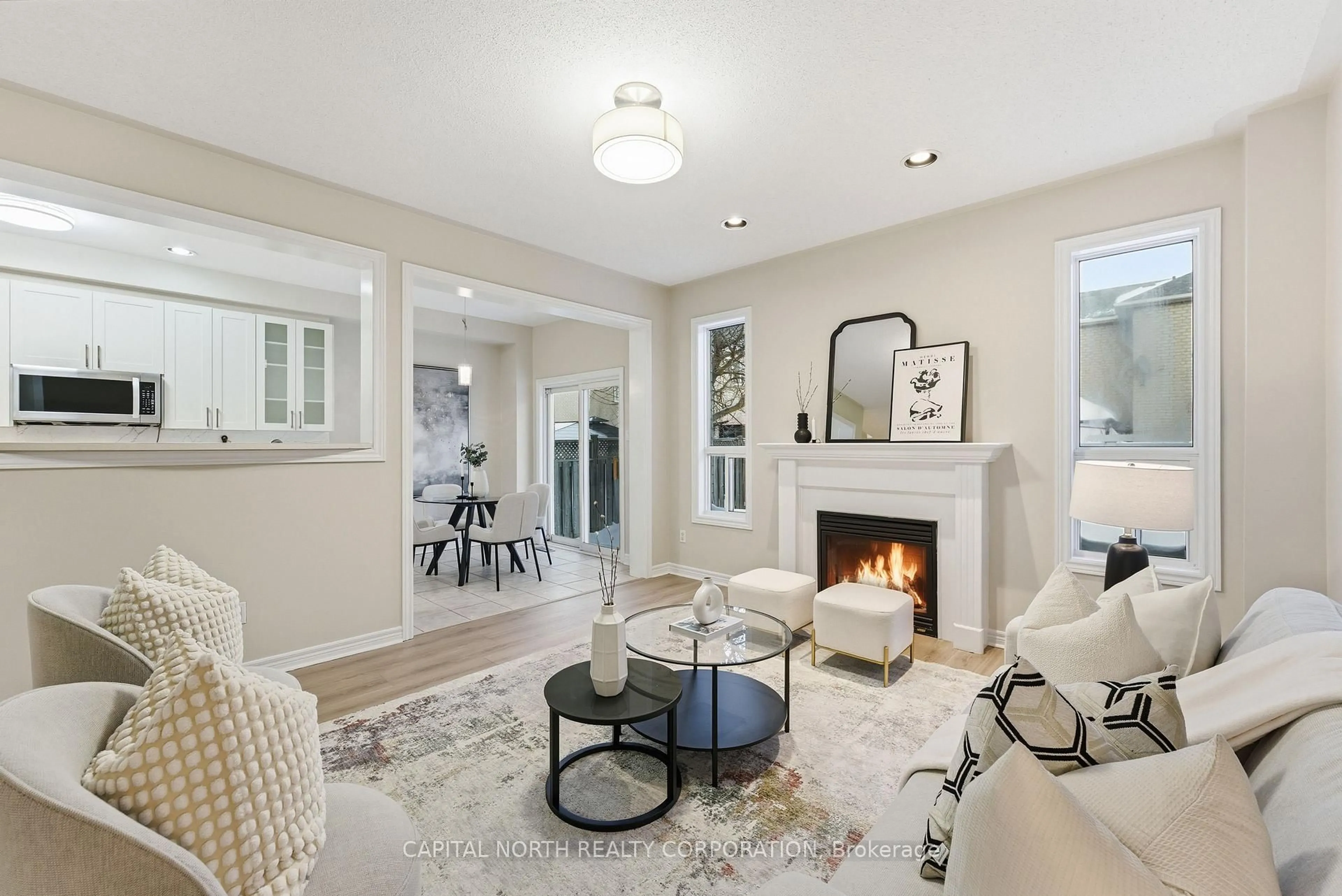 Living room with furniture, unknown for 74 Bullrush Dr, Vaughan Ontario L4H 2V8