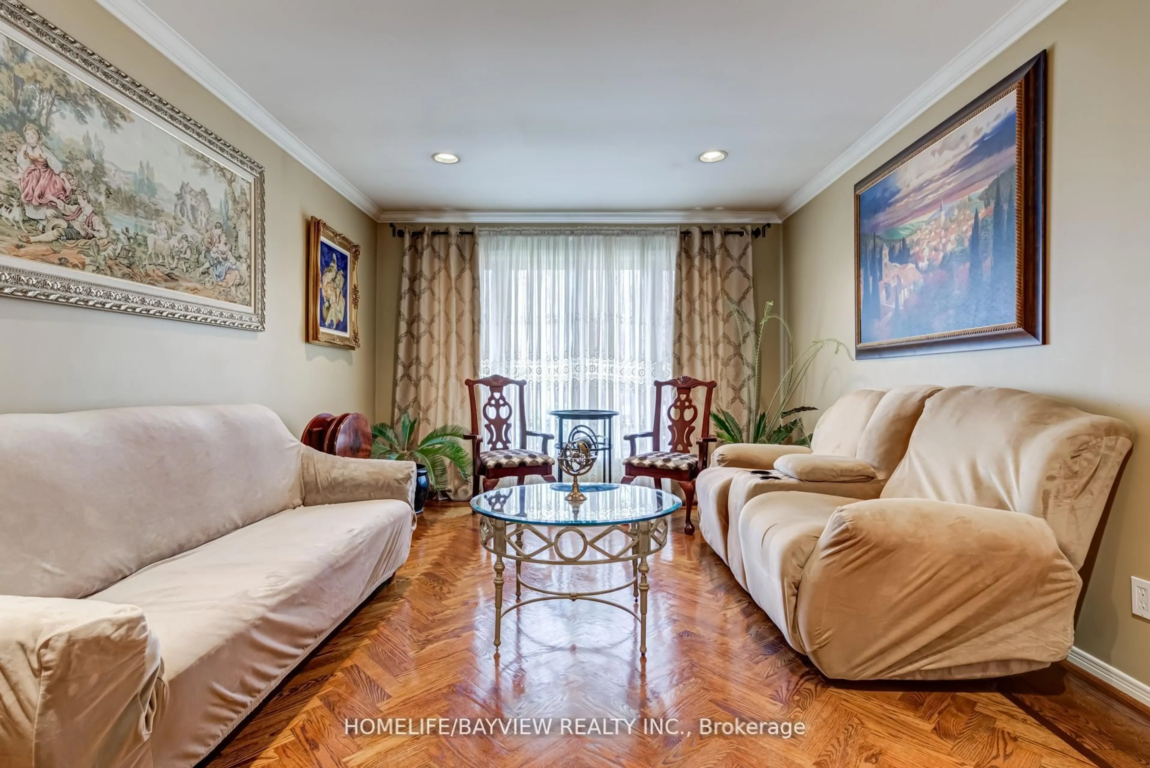 Living room with furniture, unknown for 54 Airdrie Dr, Vaughan Ontario L4L 1C6