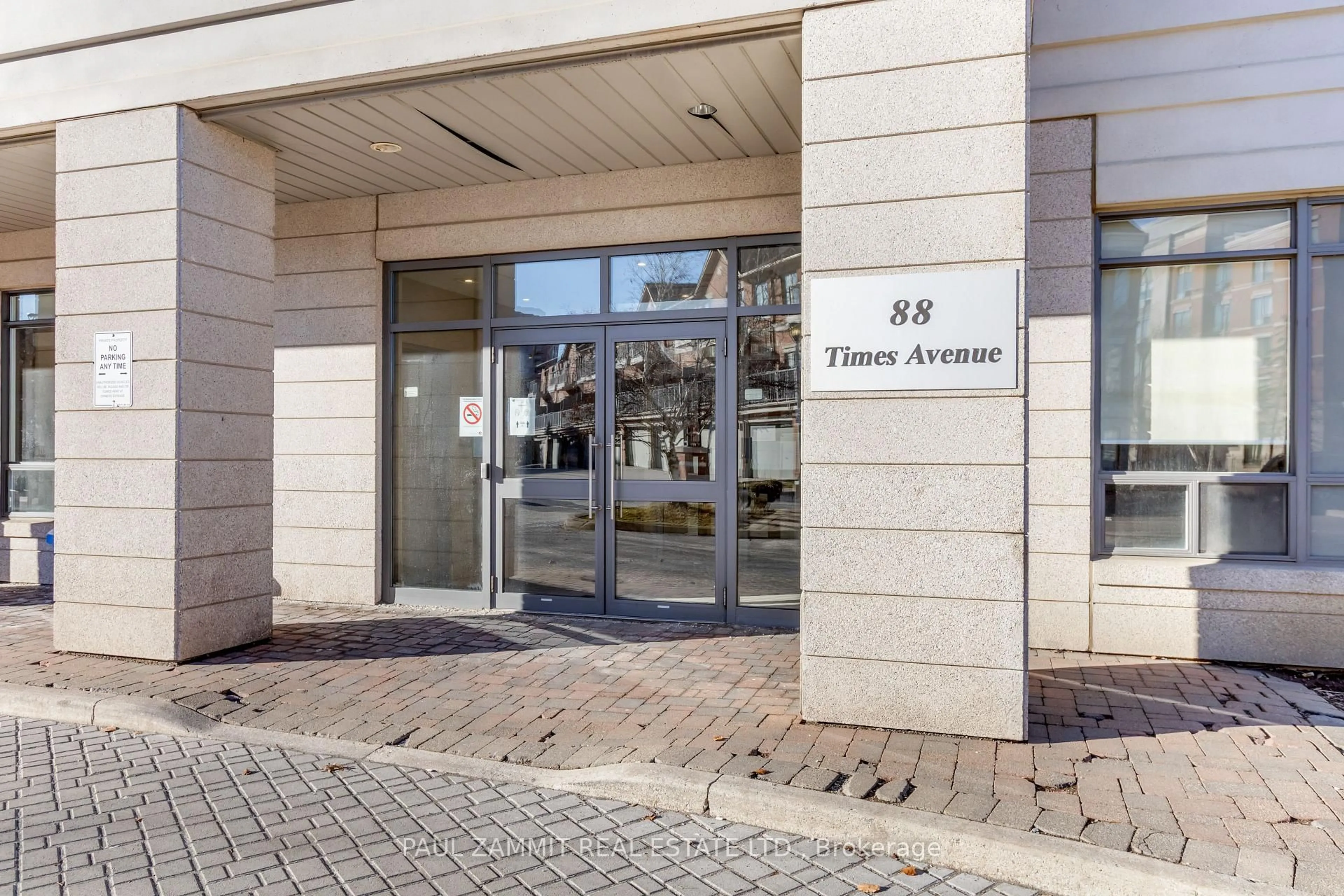 Indoor foyer for 88 Times Ave #612, Markham Ontario L3T 7Z4