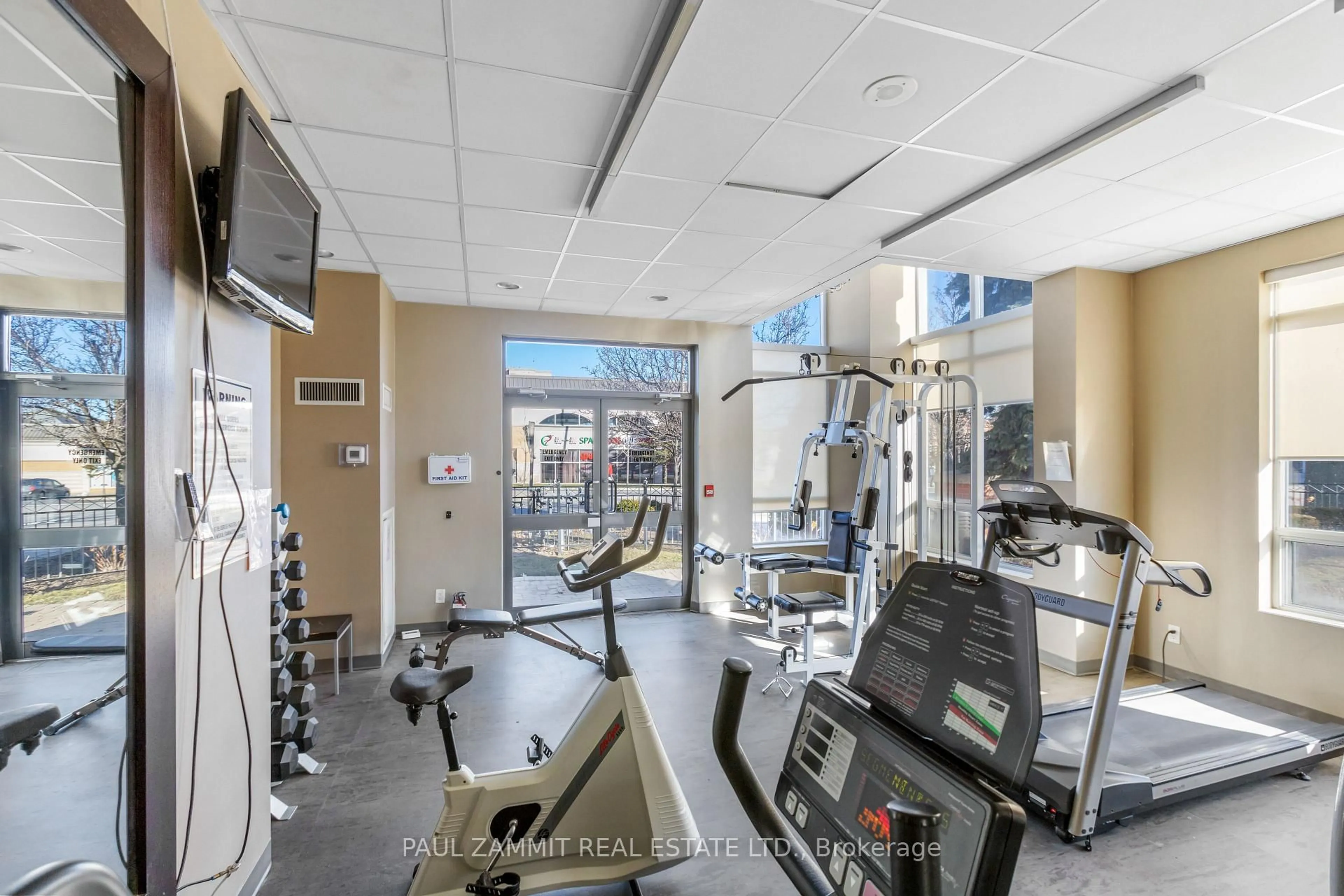 Gym or fitness room for 88 Times Ave #612, Markham Ontario L3T 7Z4