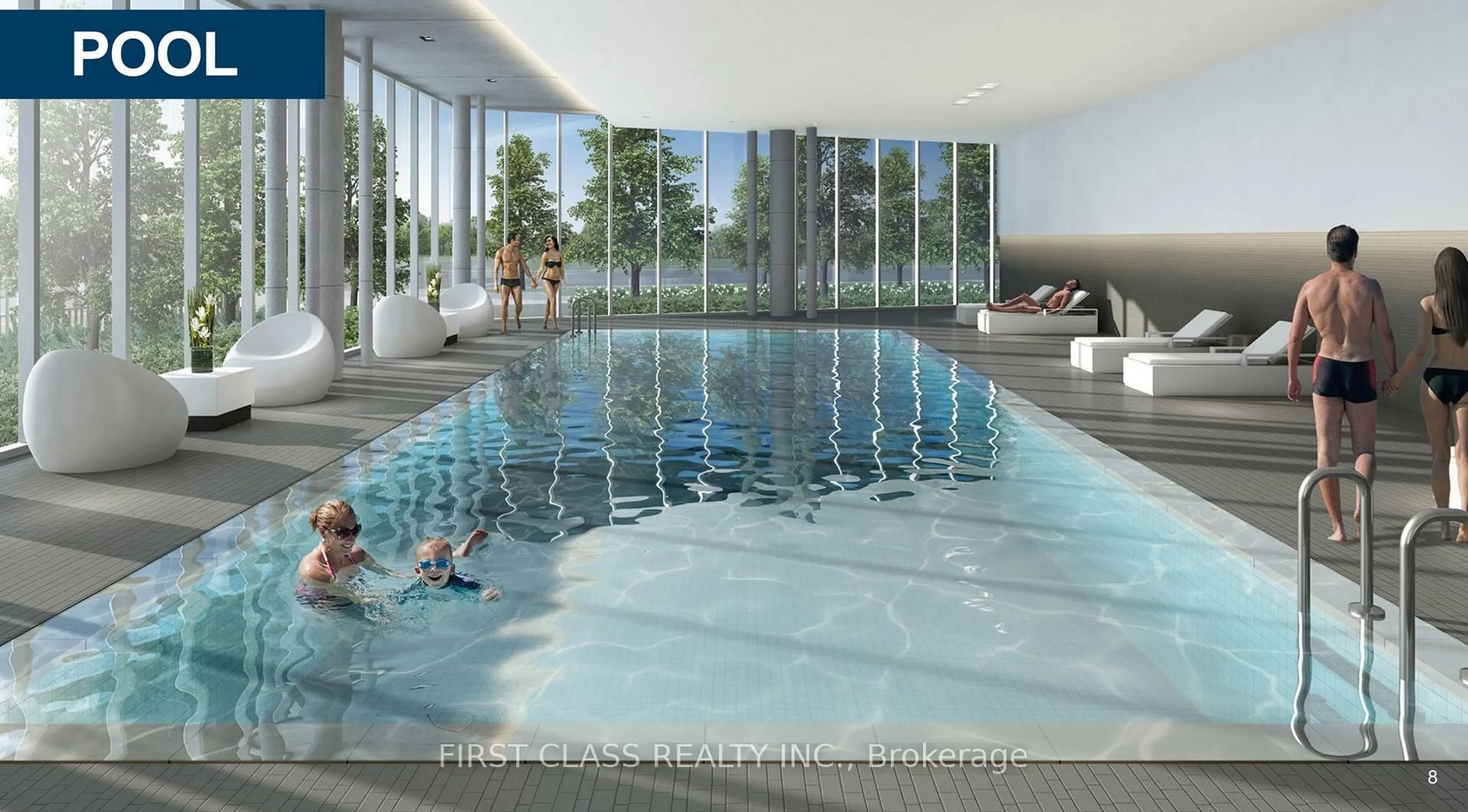 Pool for 18 Water Walk Dr #2805, Markham Ontario L3R 6L5