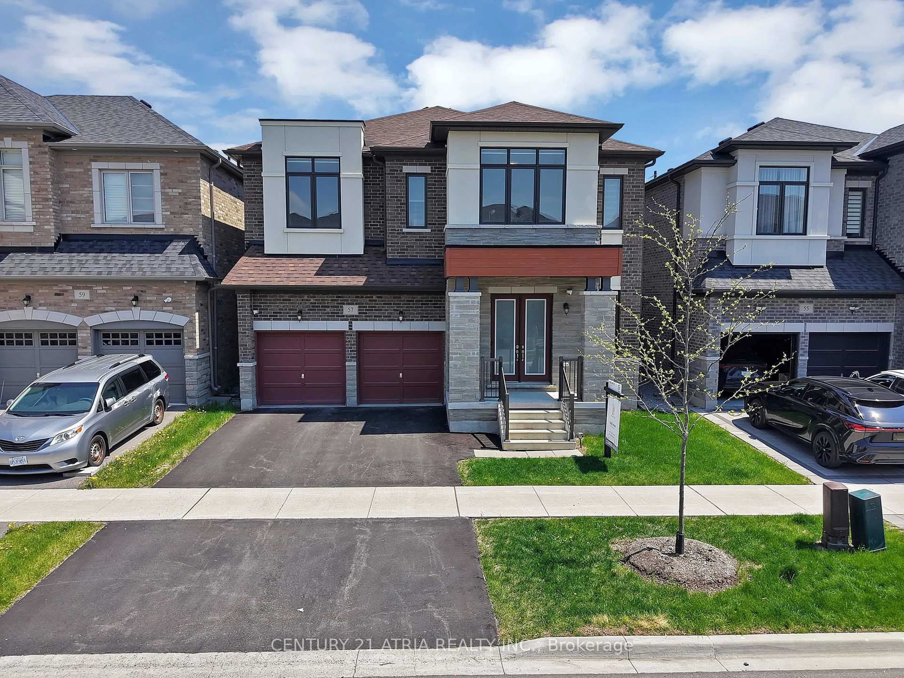 Home with brick exterior material, street for 57 Furrow St, Markham Ontario L6E 0V9