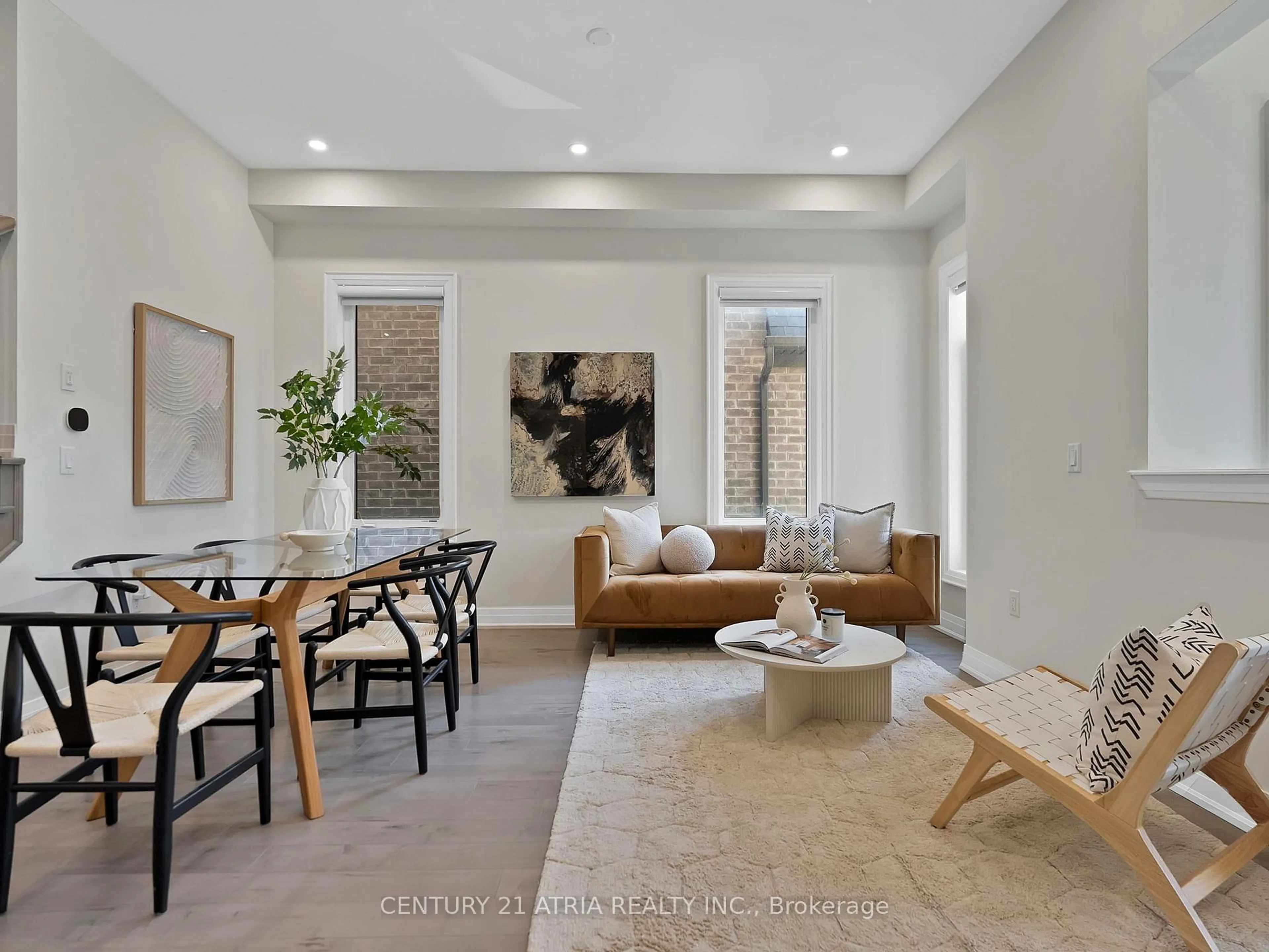 Living room with furniture, unknown for 57 Furrow St, Markham Ontario L6E 0V9