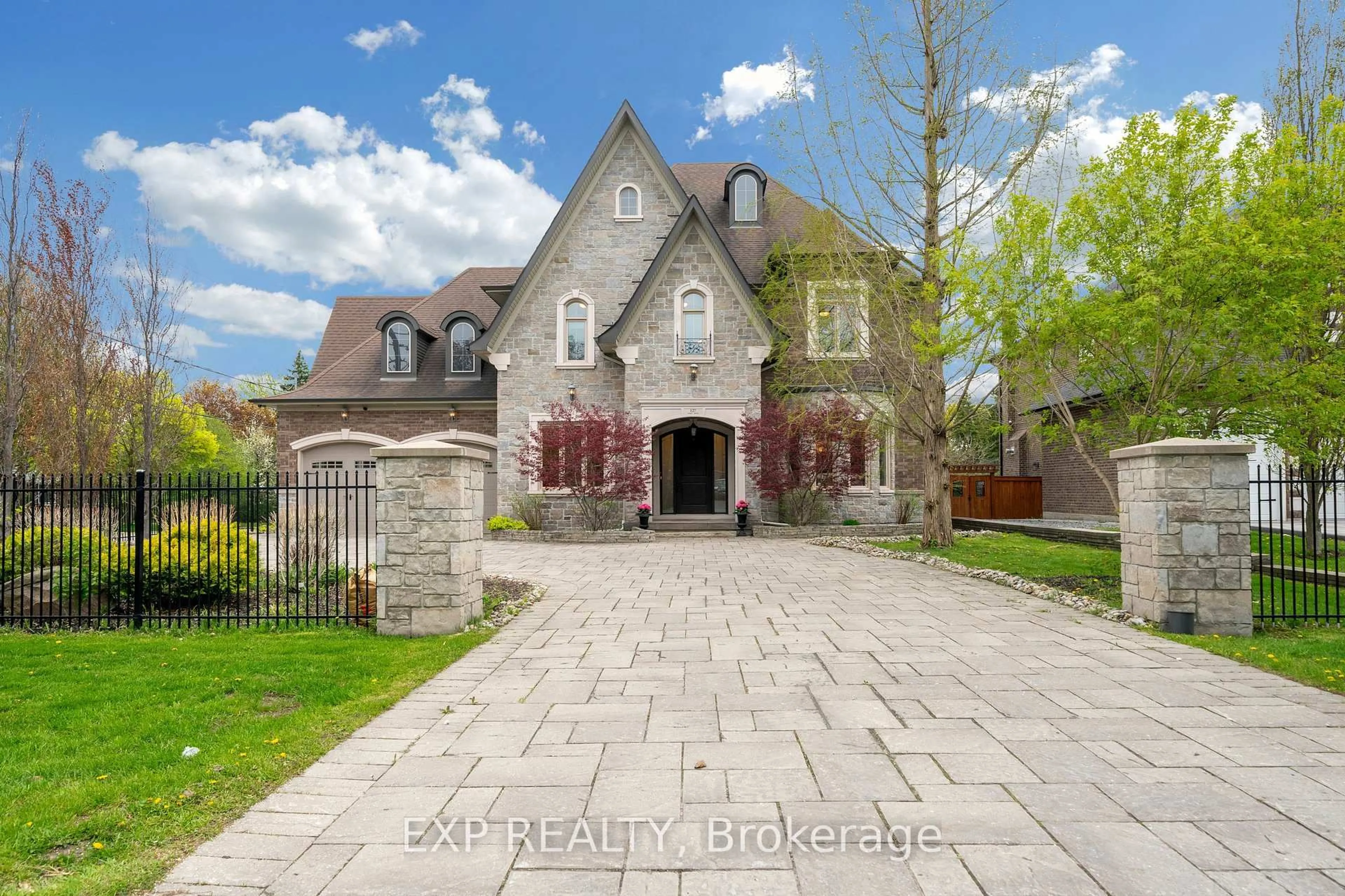 Home with brick exterior material, street for 127 May Ave, Richmond Hill Ontario L4C 3S8
