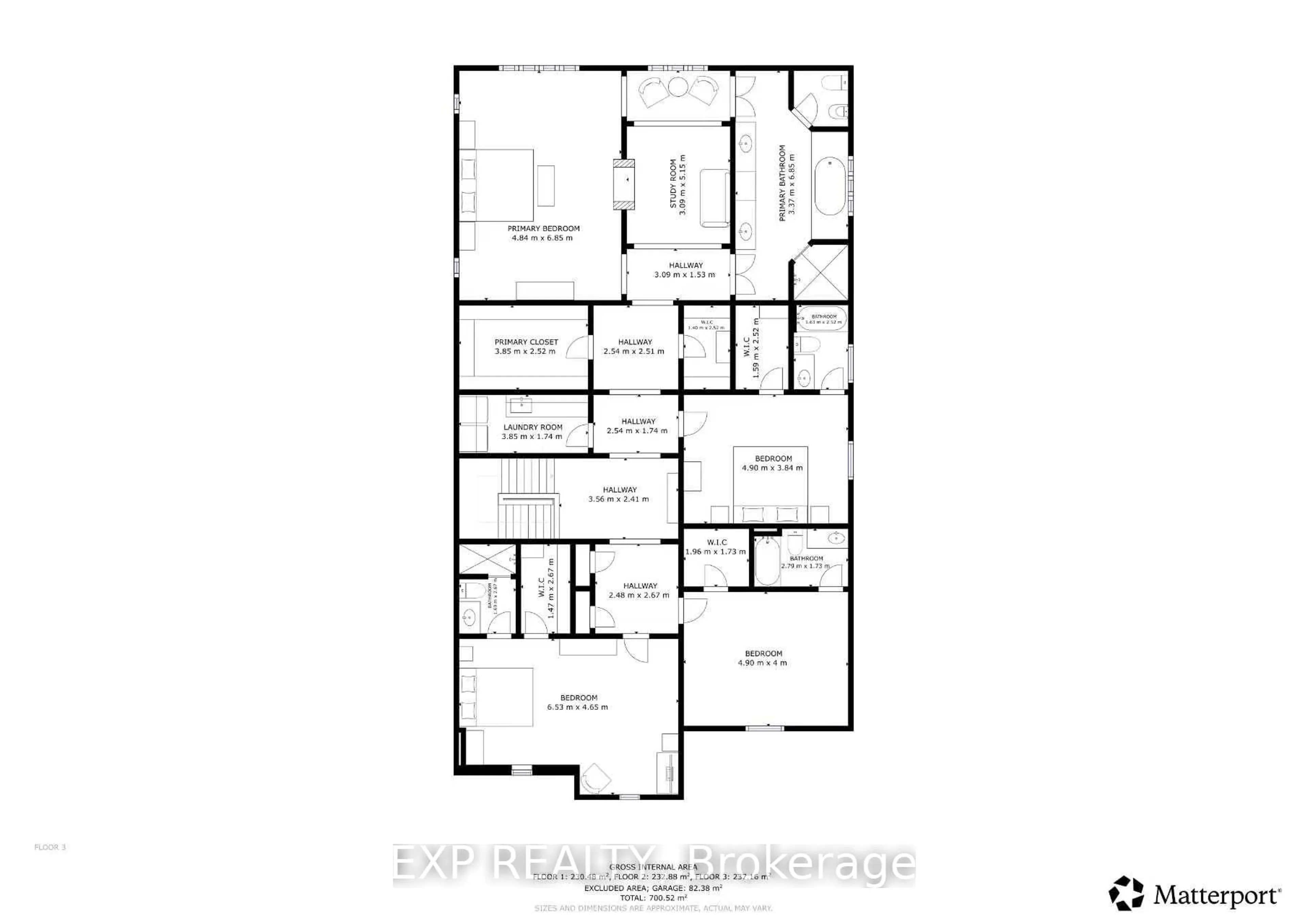 Floor plan for 127 May Ave, Richmond Hill Ontario L4C 3S8