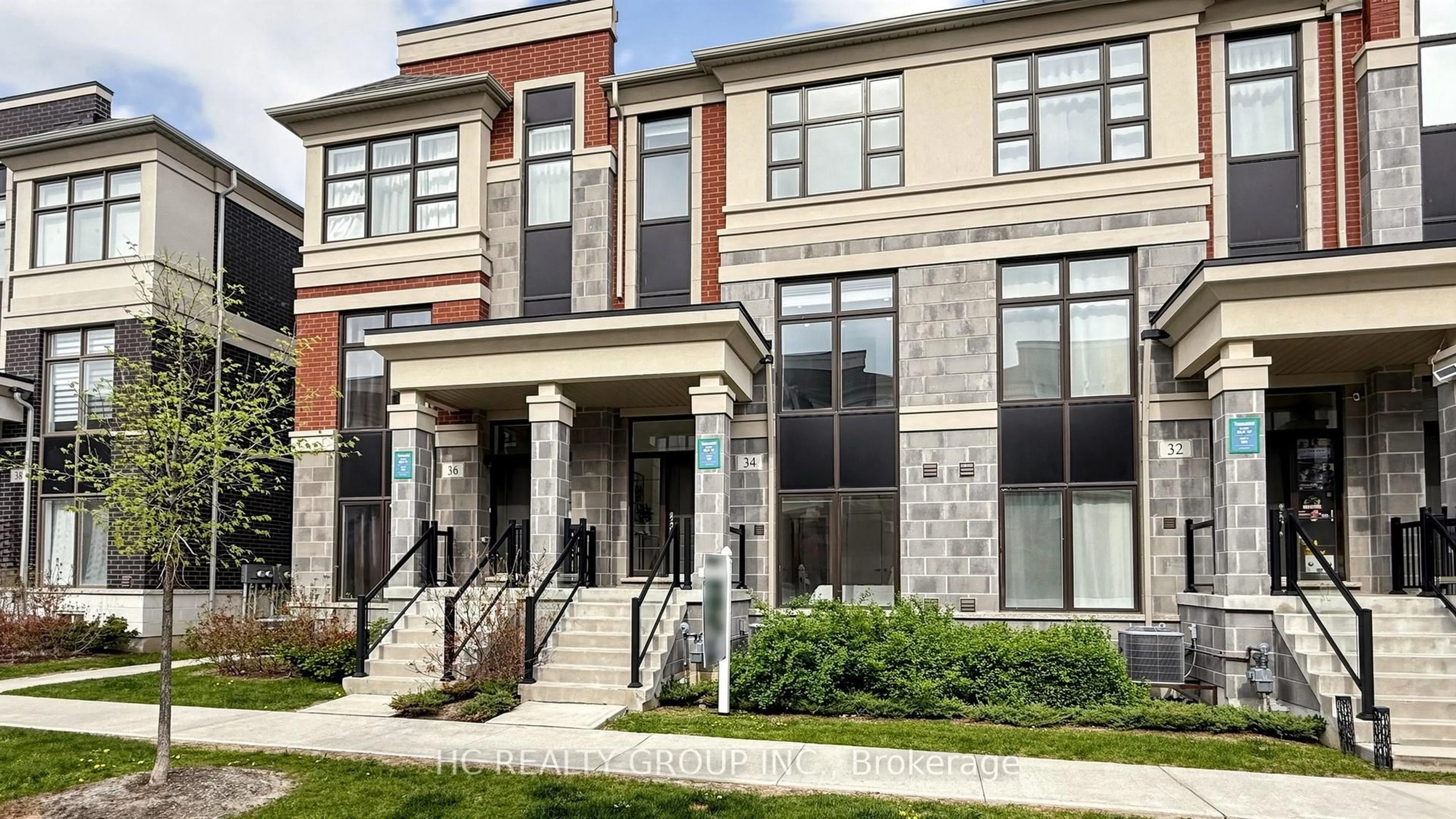 Home with brick exterior material, street for 34 Armillo Pl, Markham Ontario L6E 0V4