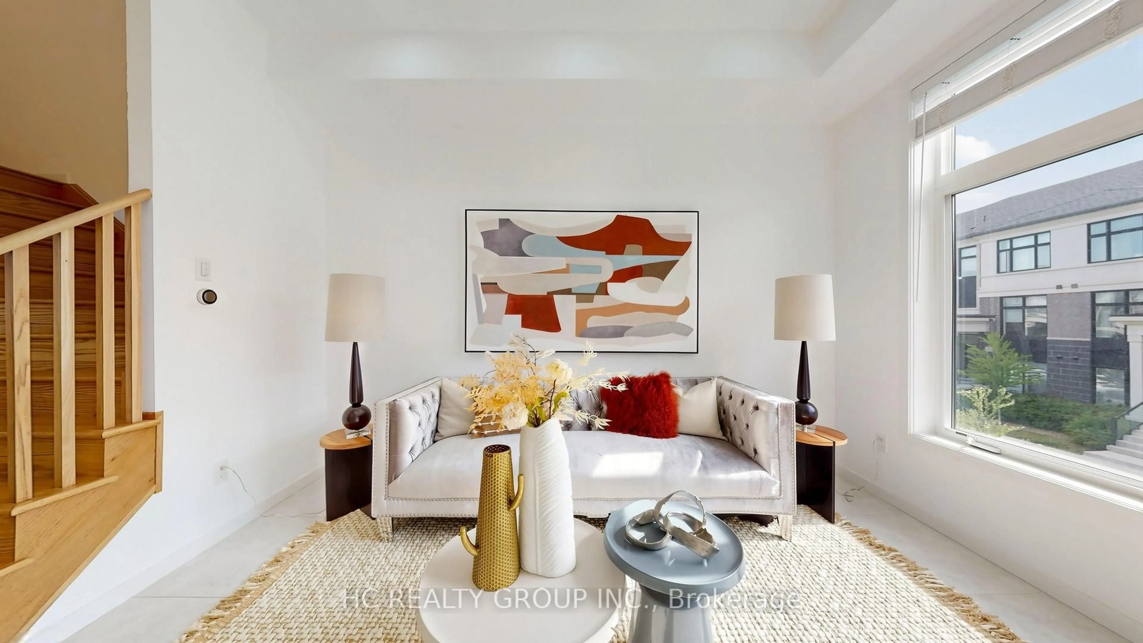 Living room with furniture, unknown for 34 Armillo Pl, Markham Ontario L6E 0V4