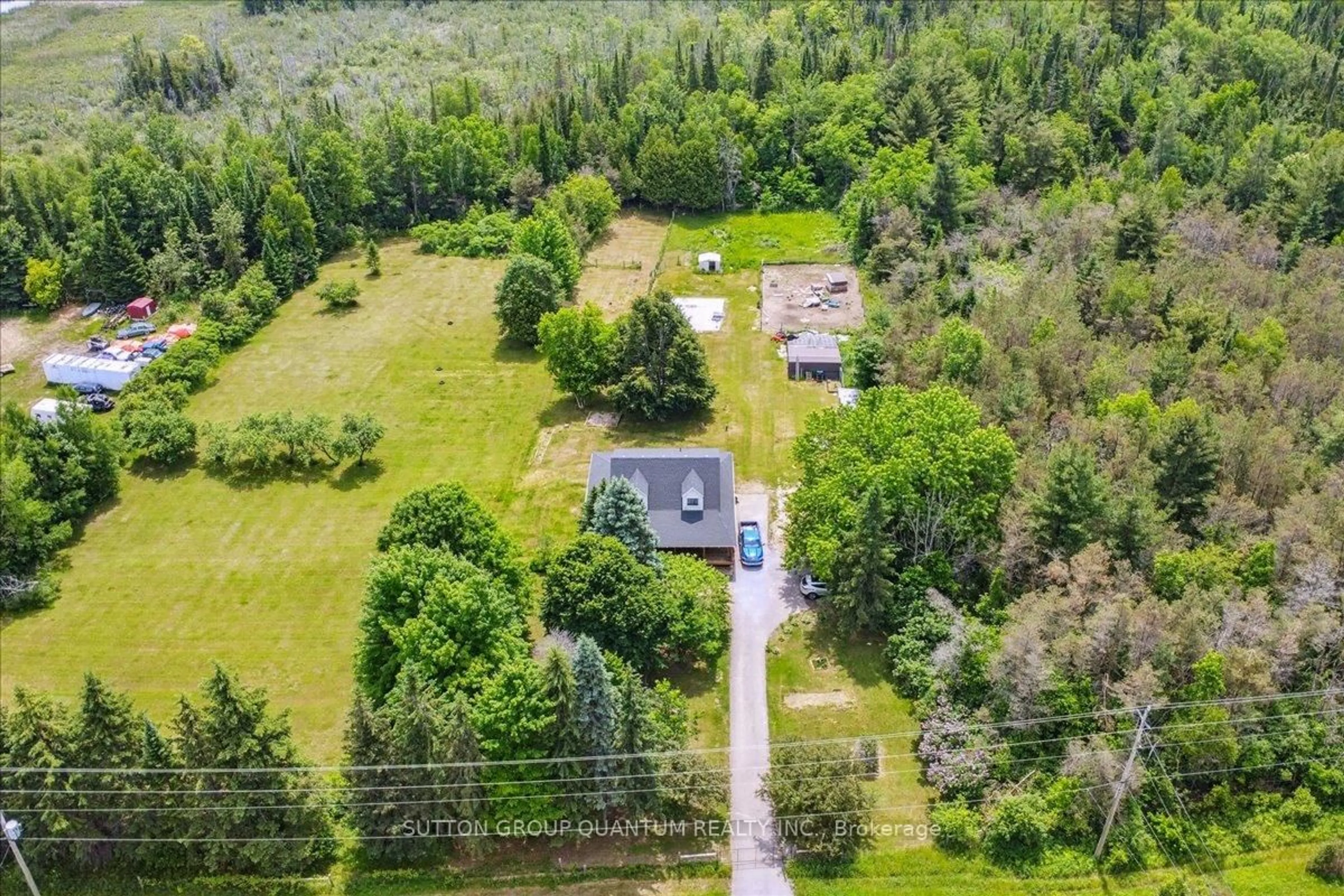 A pic from outside/outdoor area/front of a property/back of a property/a pic from drone, unknown for 12700 Highway 12, Brock Ontario L0C 1H0