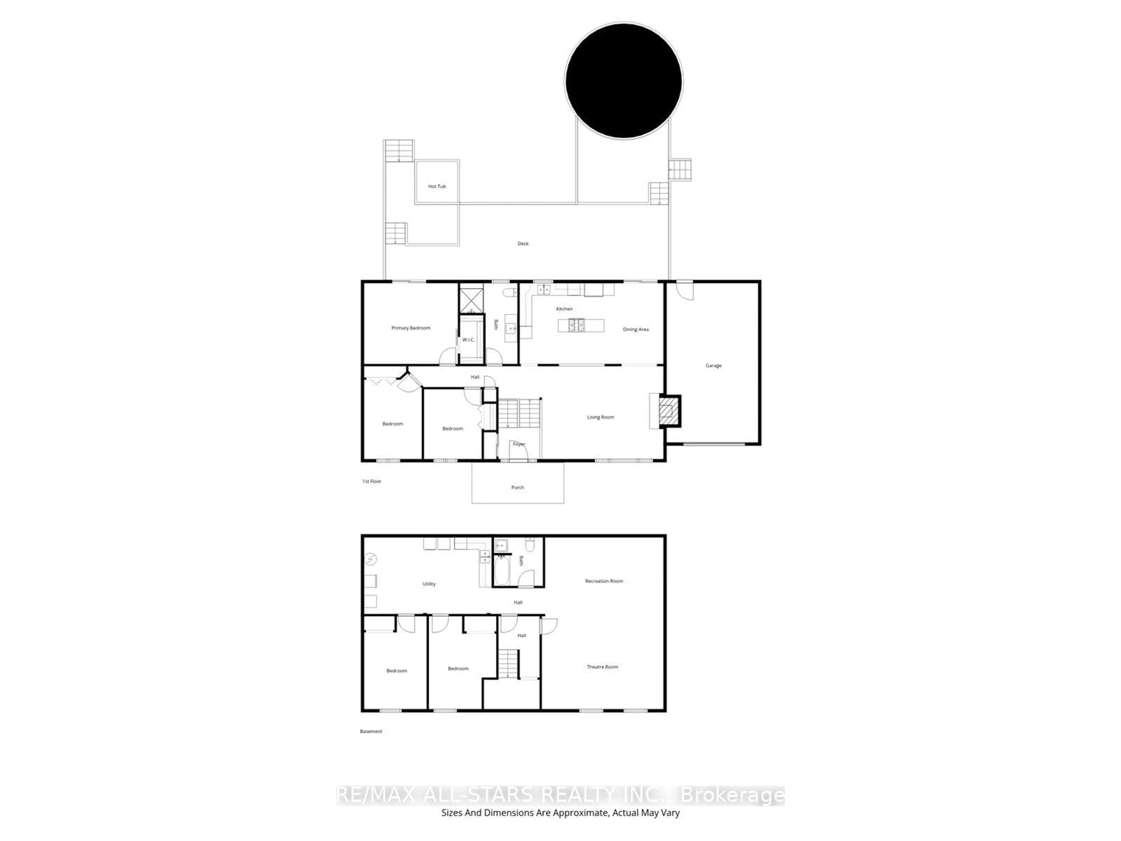 Floor plan for 127 Pinecrest Rd, Georgina Ontario L0E 1N0