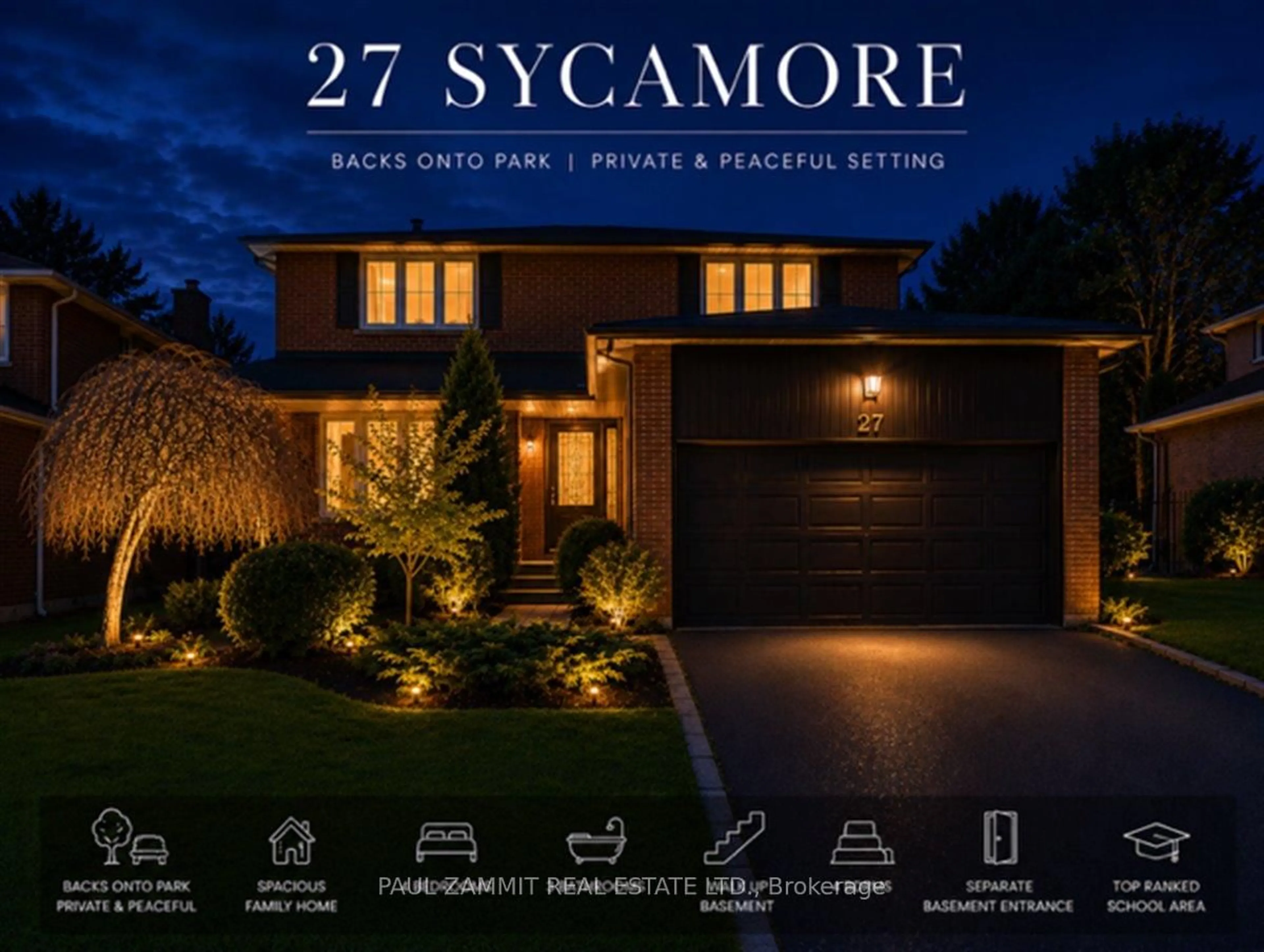 Unknown for 27 Sycamore Dr, Markham Ontario L3T 5V3