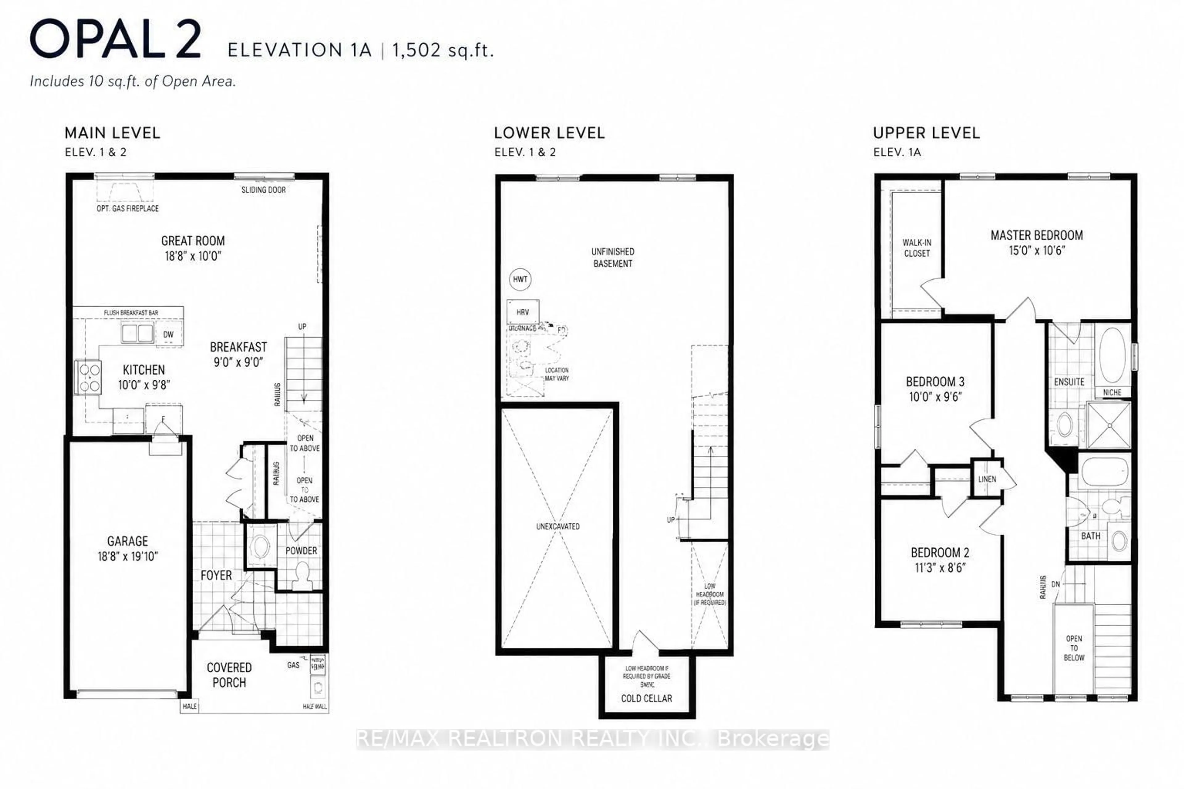 Floor plan for 39 Collier Cres, Markham Ontario L6E 0E7