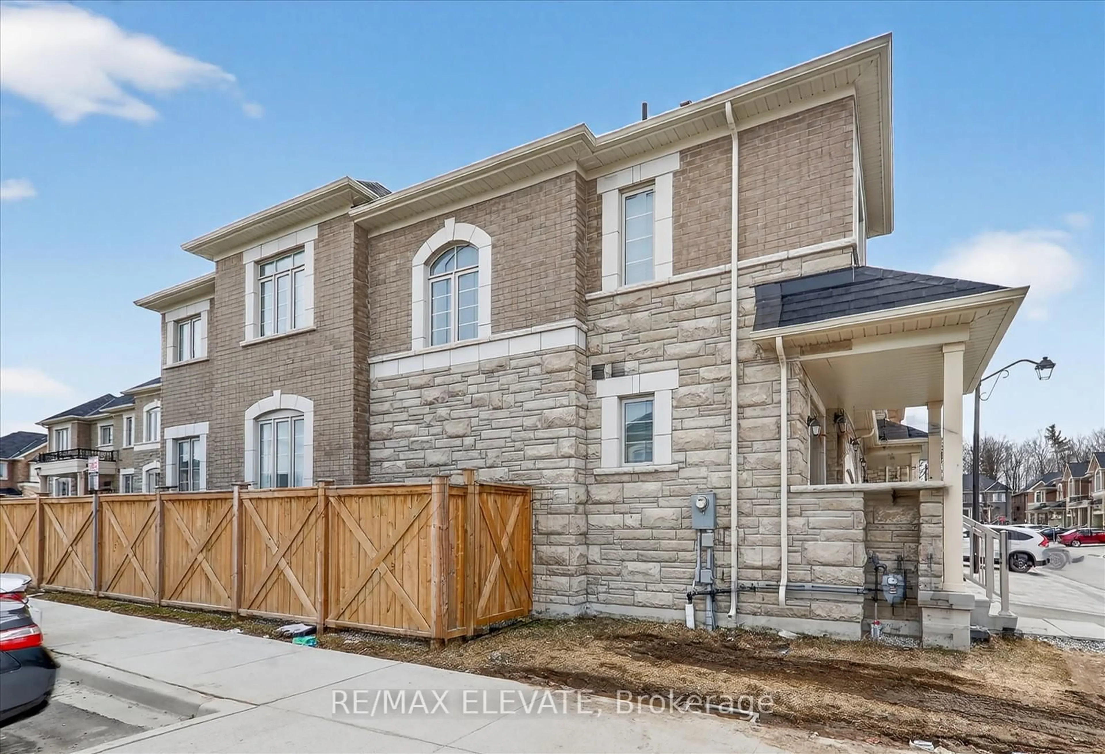 Home with brick exterior material, street for 23 Reign Lane, Markham Ontario L3S 0E8