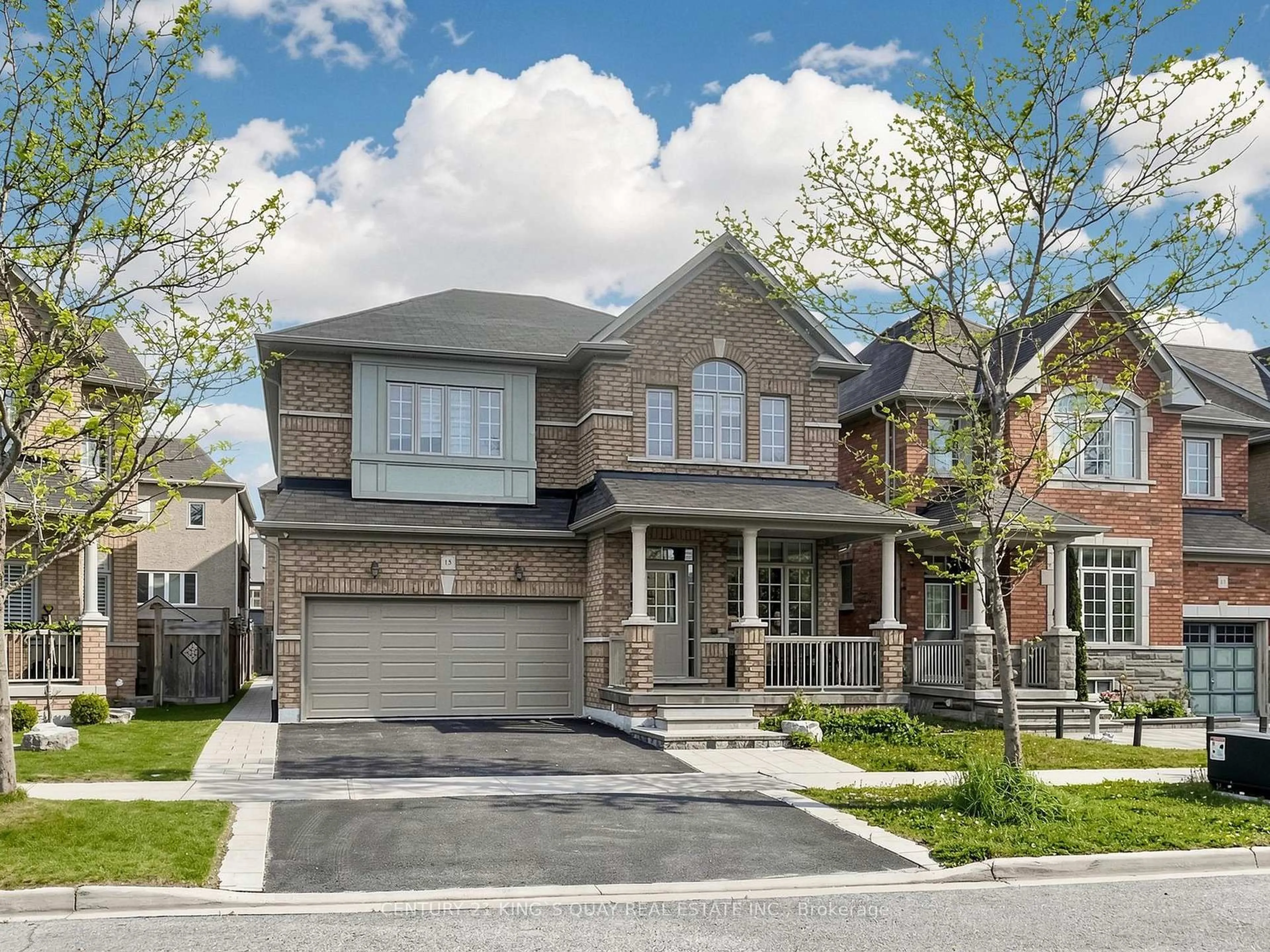 Home with brick exterior material, street for 15 Beebe Cres, Markham Ontario L6E 0L6