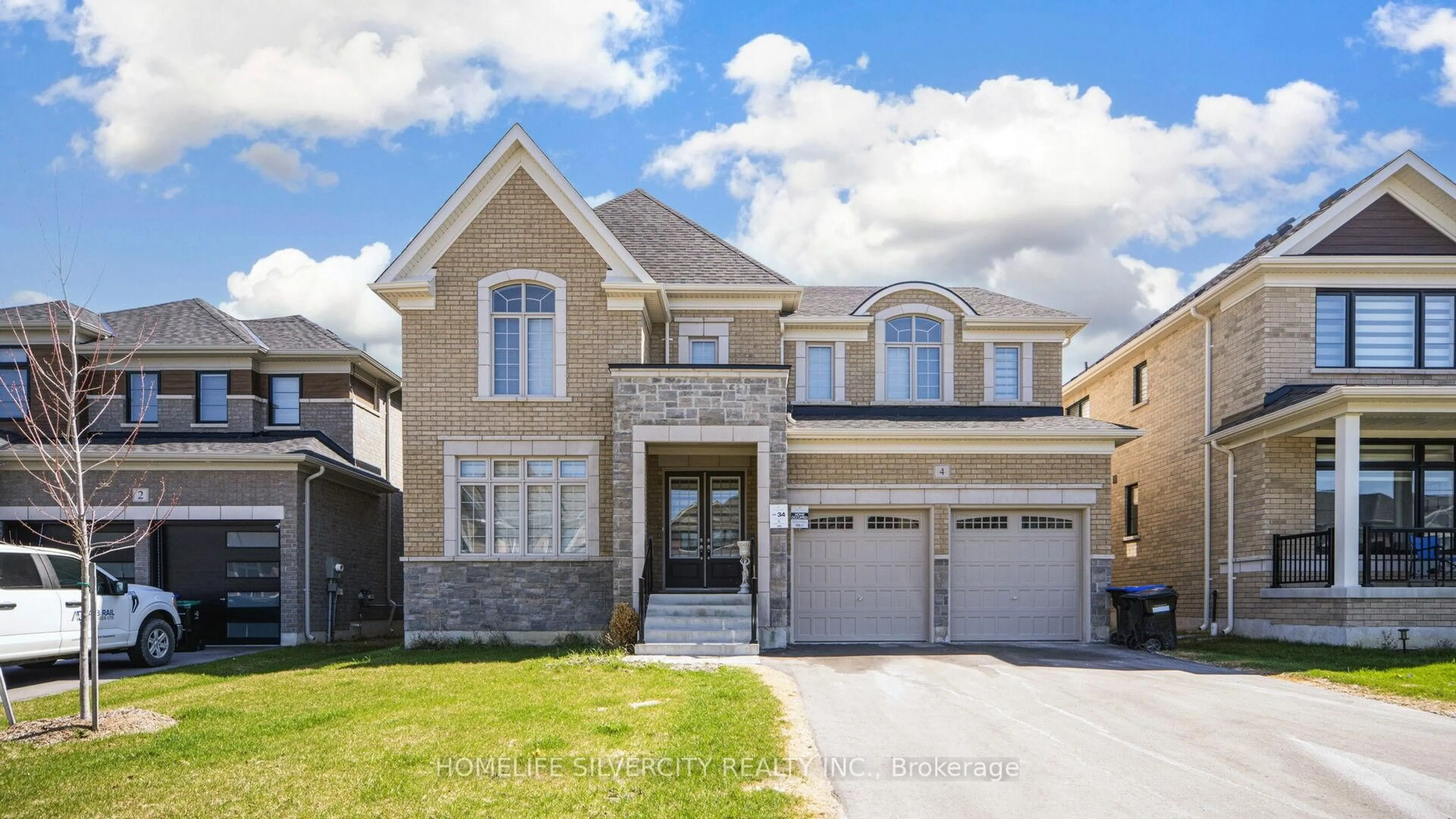 Home with brick exterior material, street for 4 Sandhill Cres, Adjala-Tosorontio Ontario L0G 1W0