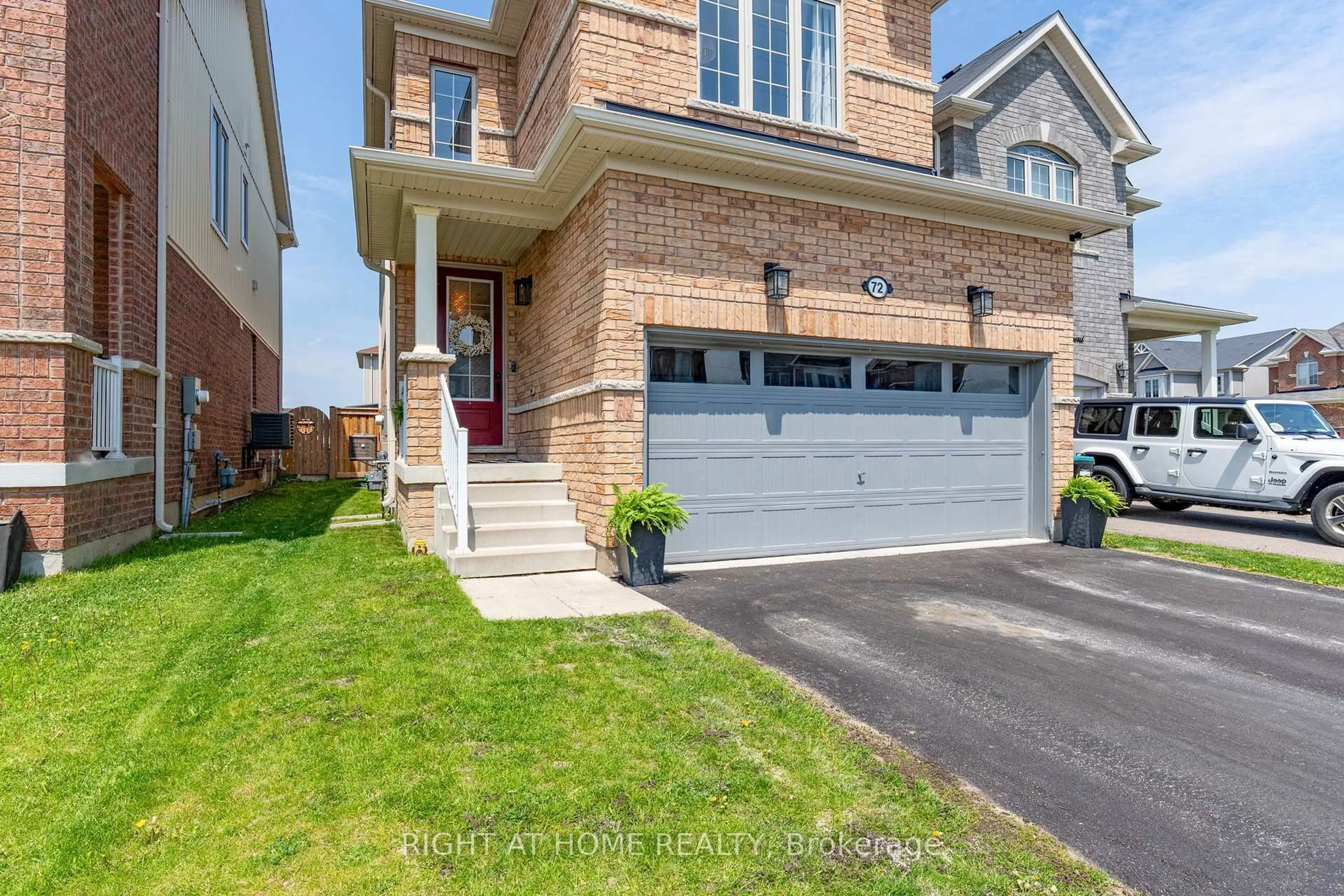 Home with brick exterior material, street for 72 Wagner Cres, Essa Ontario L3W 0R7