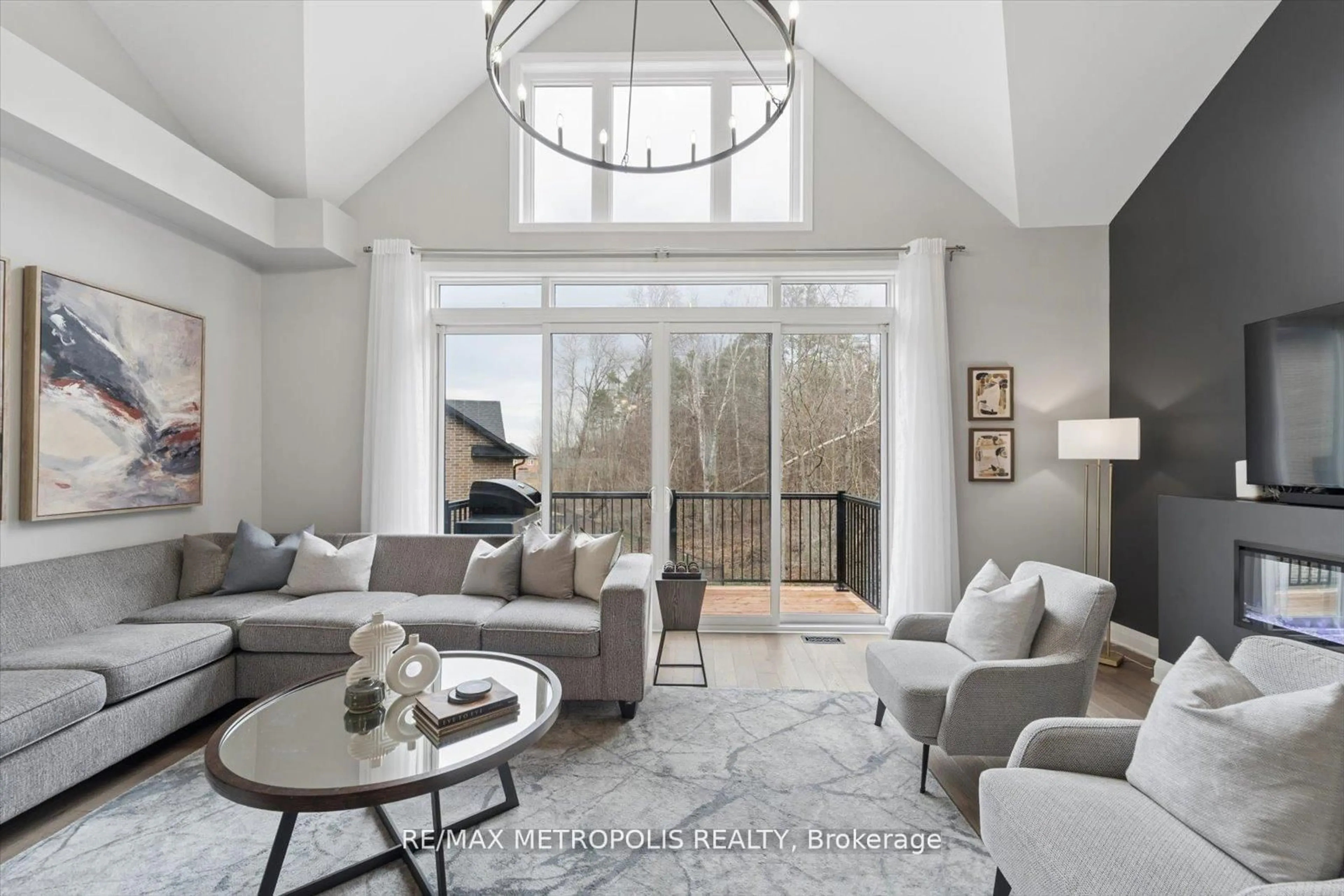Living room with furniture, unknown for 19 Vern Robertson Gate, Uxbridge Ontario L9P 0R9