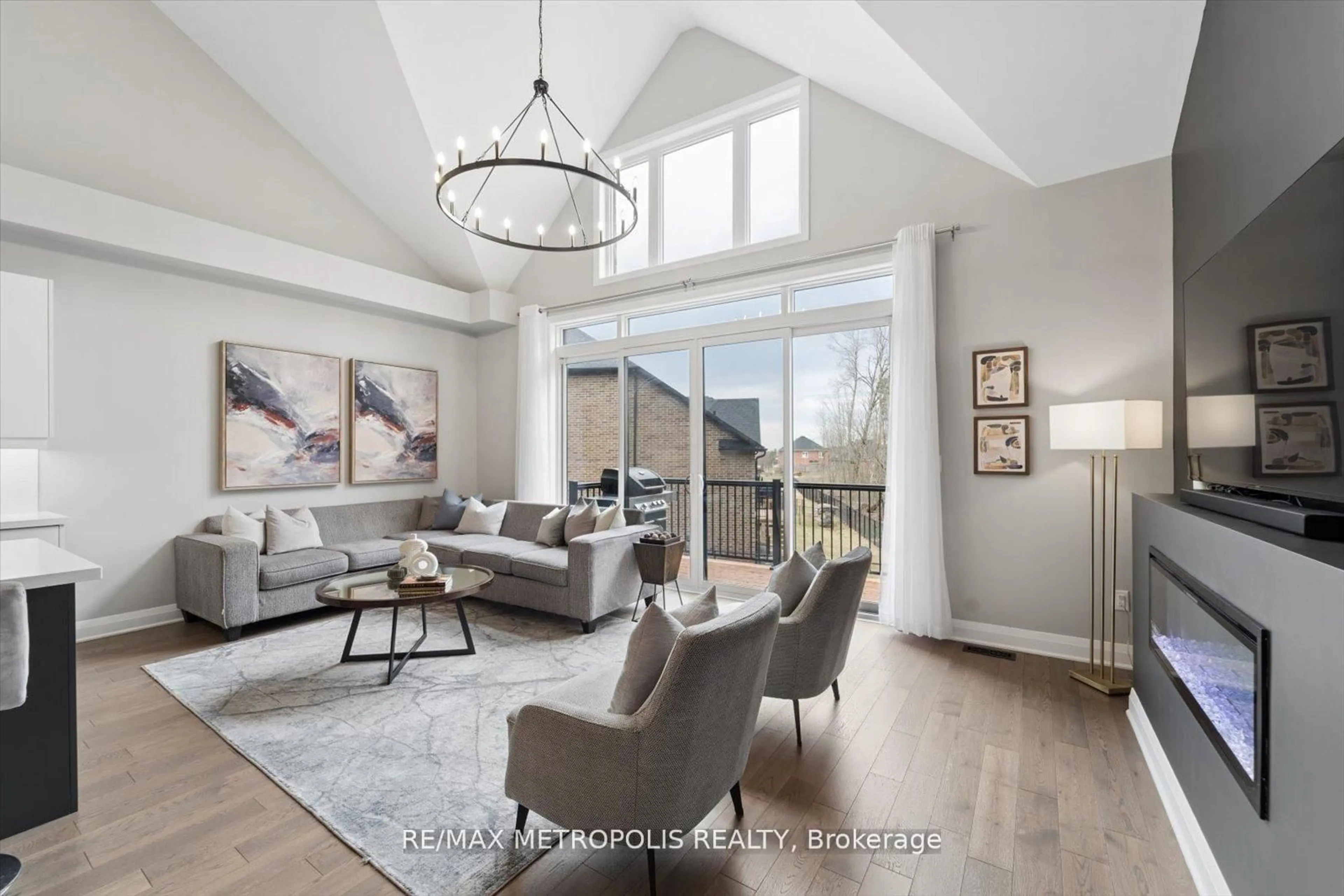 Living room with furniture, unknown for 19 Vern Robertson Gate, Uxbridge Ontario L9P 0R9