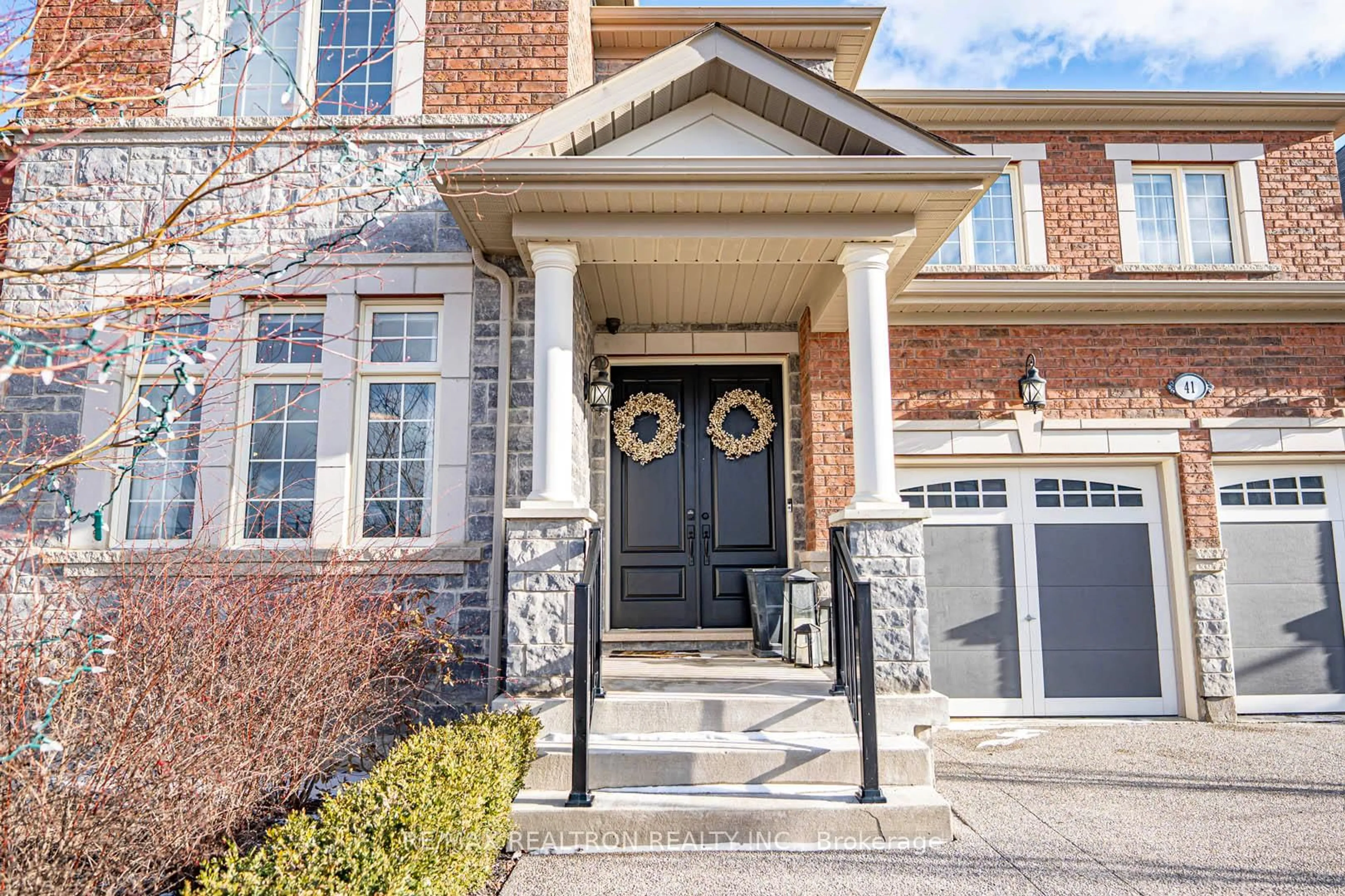 Home with brick exterior material, street for 41 Woodgate Pines Dr, Vaughan Ontario L4H 4A3