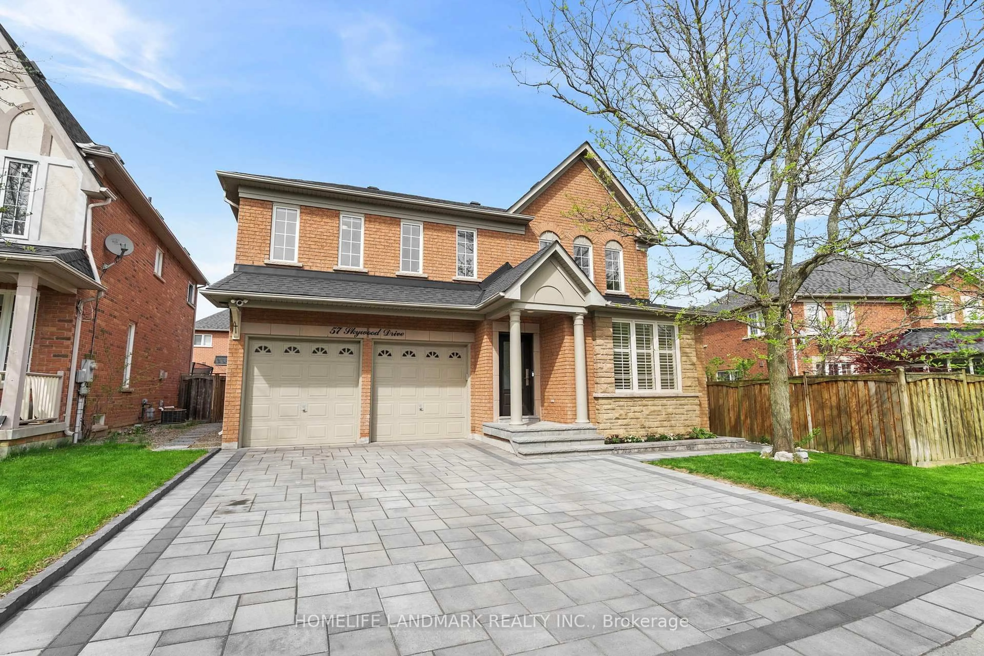 Home with brick exterior material, street for 57 Skywood Dr, Richmond Hill Ontario L4E 4L1
